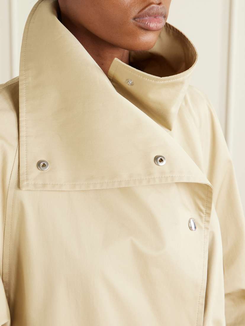 TOTEME Oversized Cotton Trench Coat | Thumbnail 5 TOTEME Oversized Cotton Trench Coat | Thumbnail 5