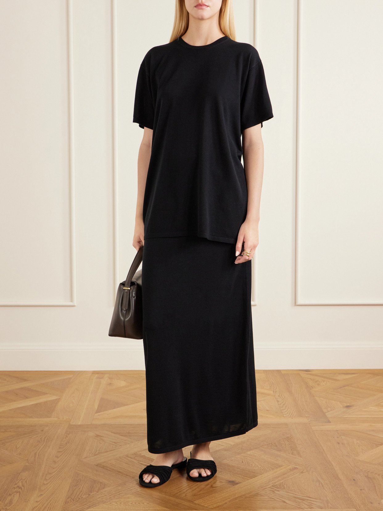 Lyocell And Cashmere-Blend Maxi