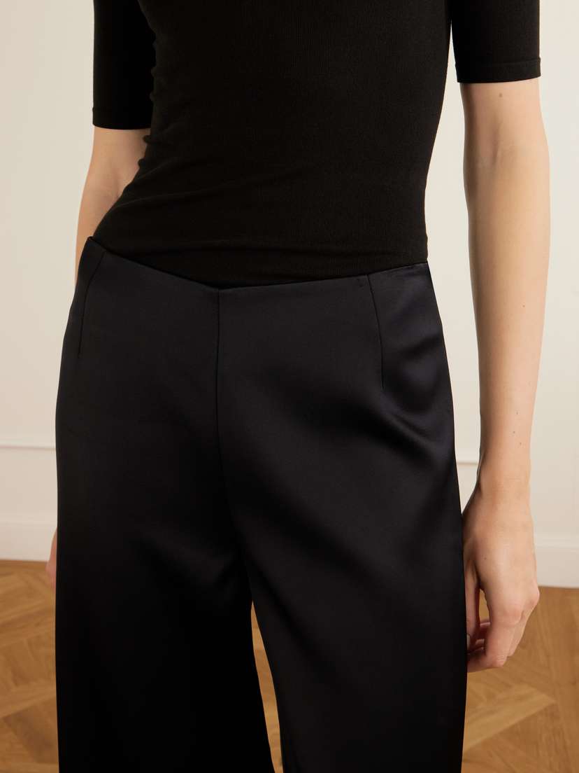 TOTEME Satin Wide-leg Pants | Thumbnail 5 TOTEME Satin Wide-leg Pants | Thumbnail 5