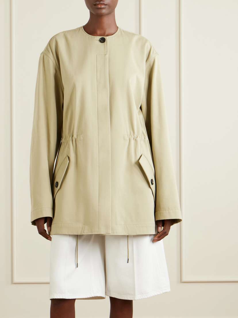 TOTEME Cotton-twill Jacket | Thumbnail 3 TOTEME Cotton-twill Jacket | Thumbnail 3