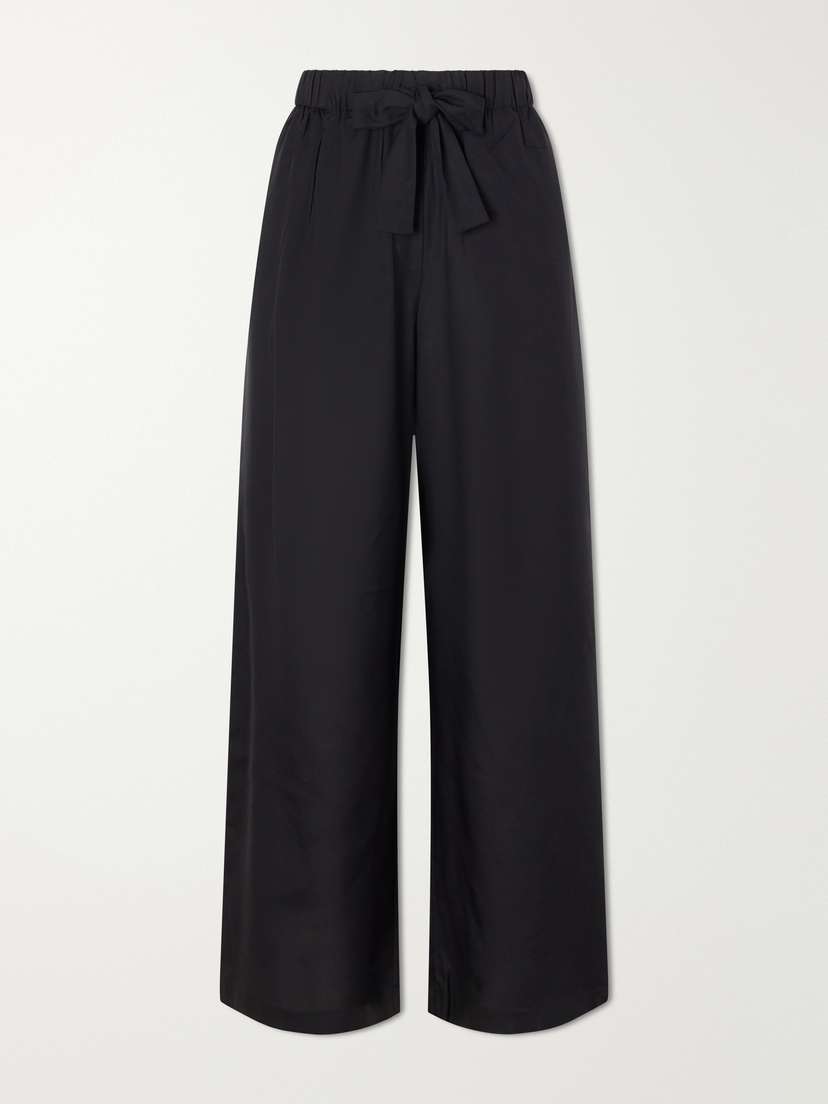 TOTEME Silk Wide-leg Pants - Women's Clothing