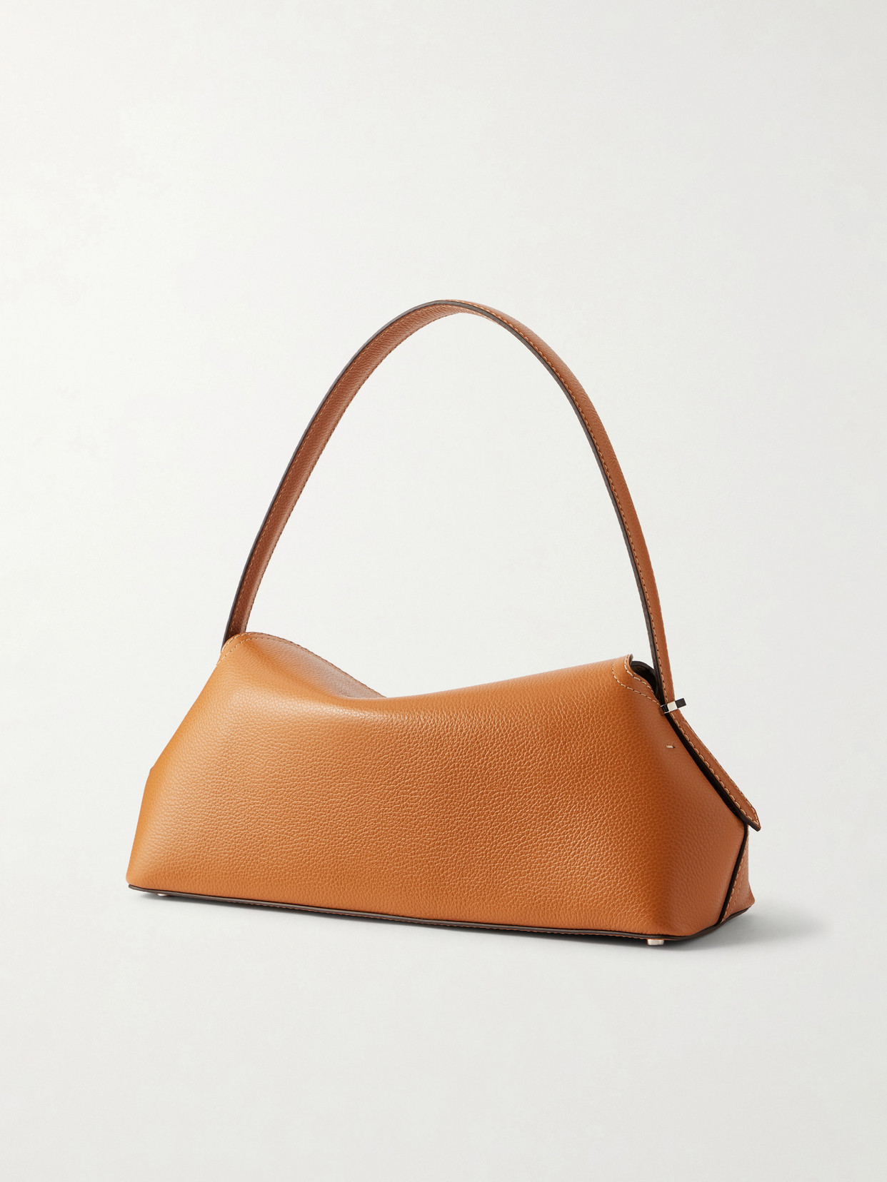 T-Lock Full-Grain Shoulder Bag
