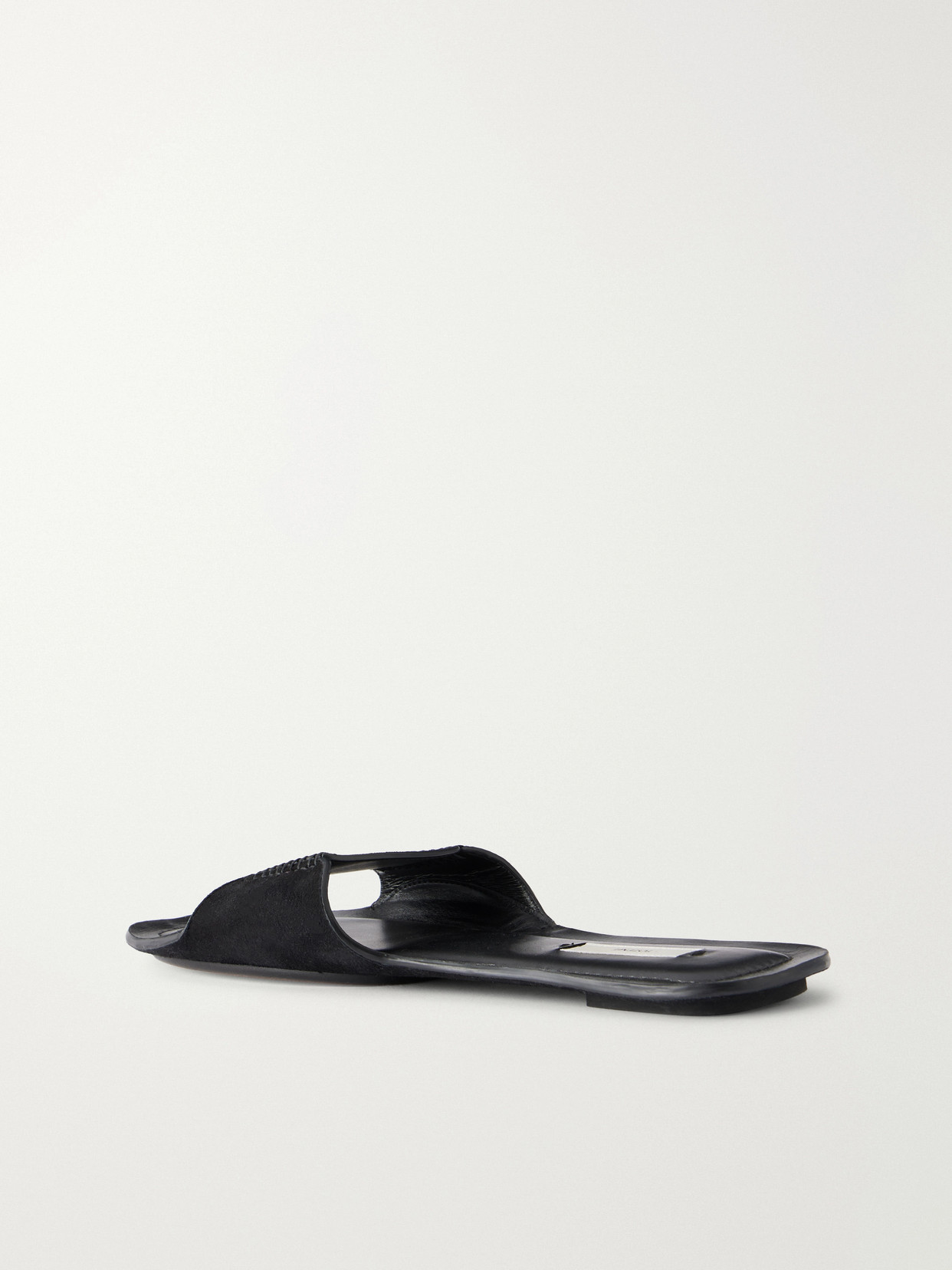 Suede Slides