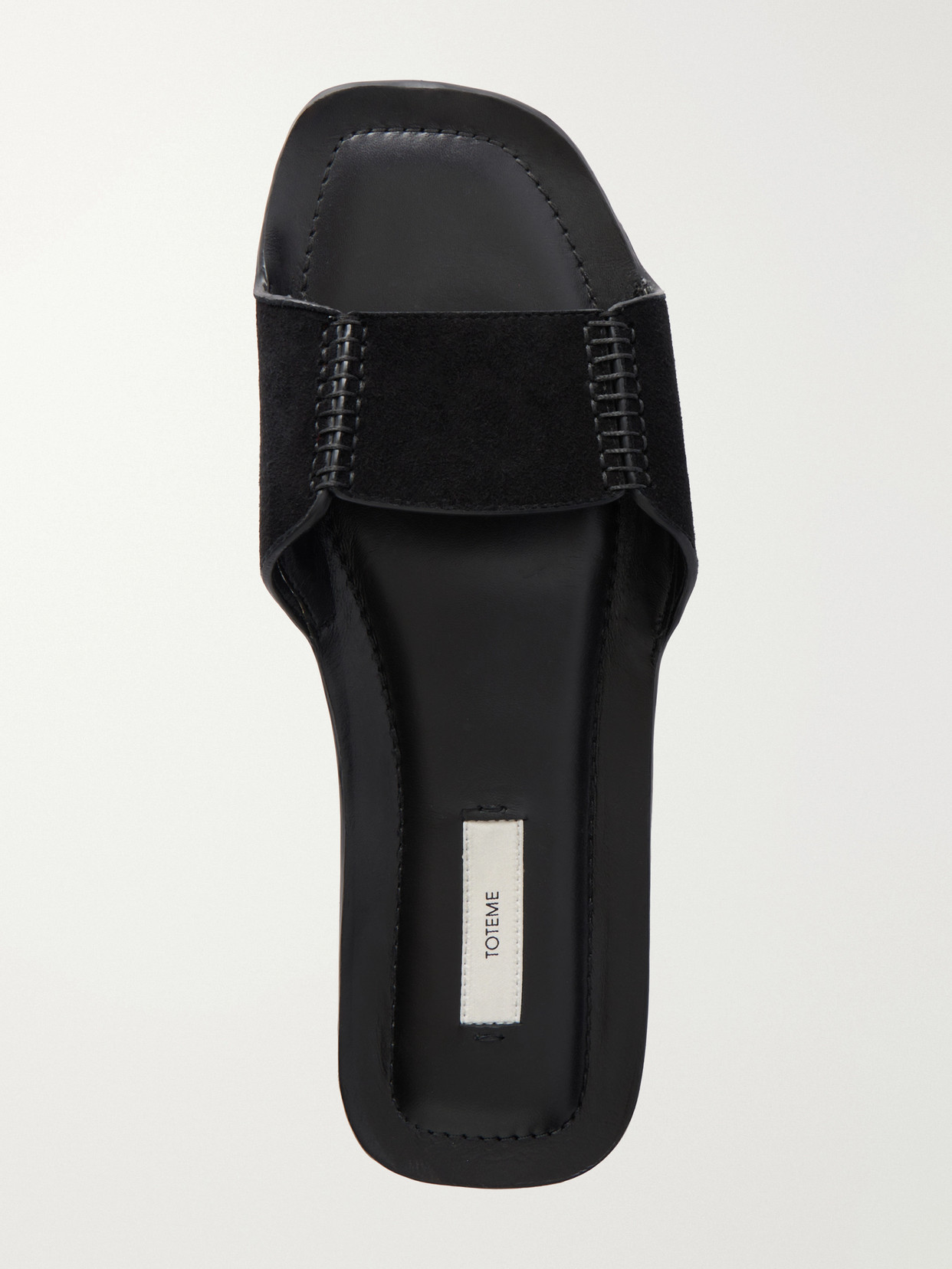 Suede Slides
