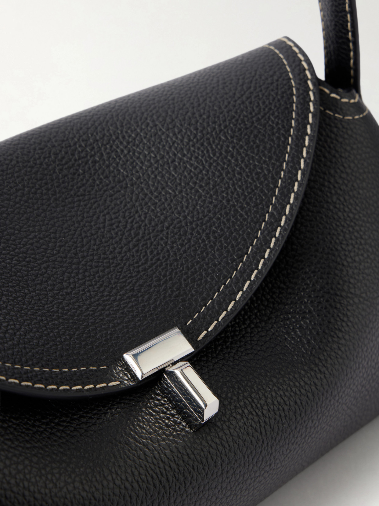 T-Lock Full-Grain Shoulder Bag