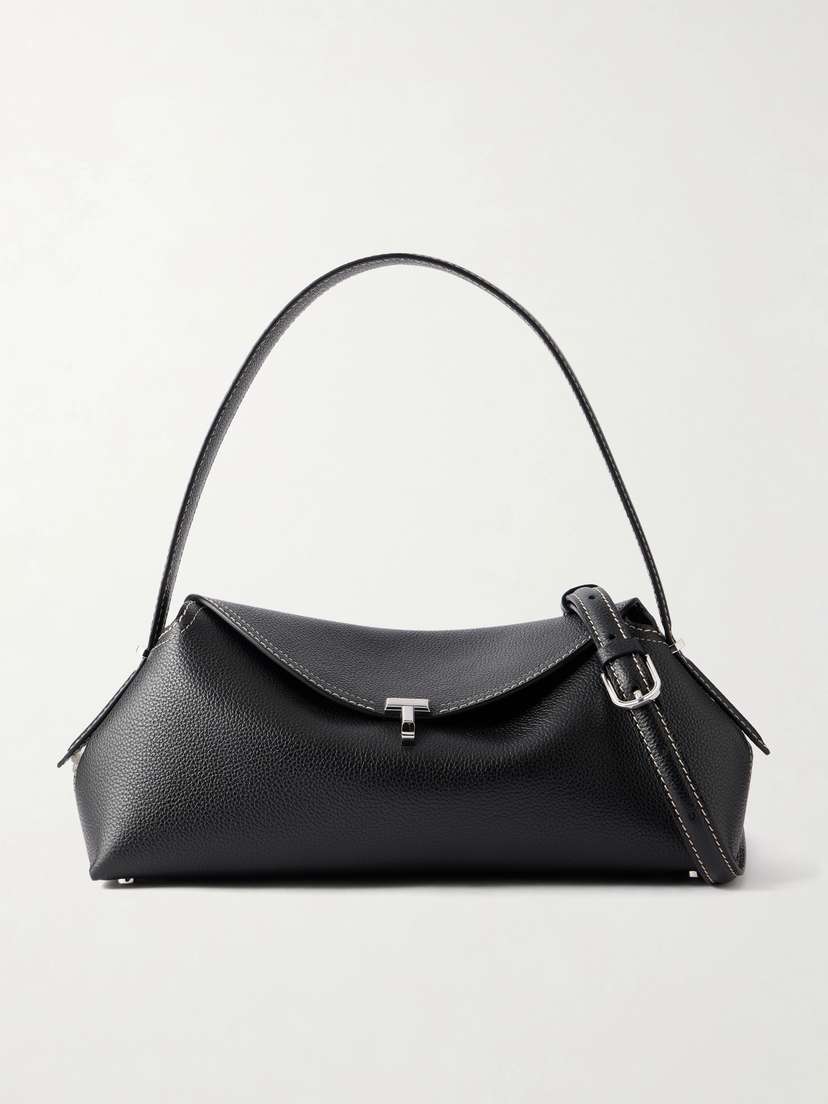 TOTEME T-lock Full-grain Leather Shoulder Bag | Thumbnail 7 TOTEME T-lock Full-grain Leather Shoulder Bag | Thumbnail 7