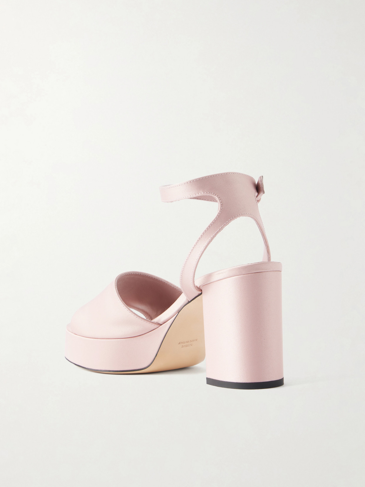 90 Satin Platform Sandals