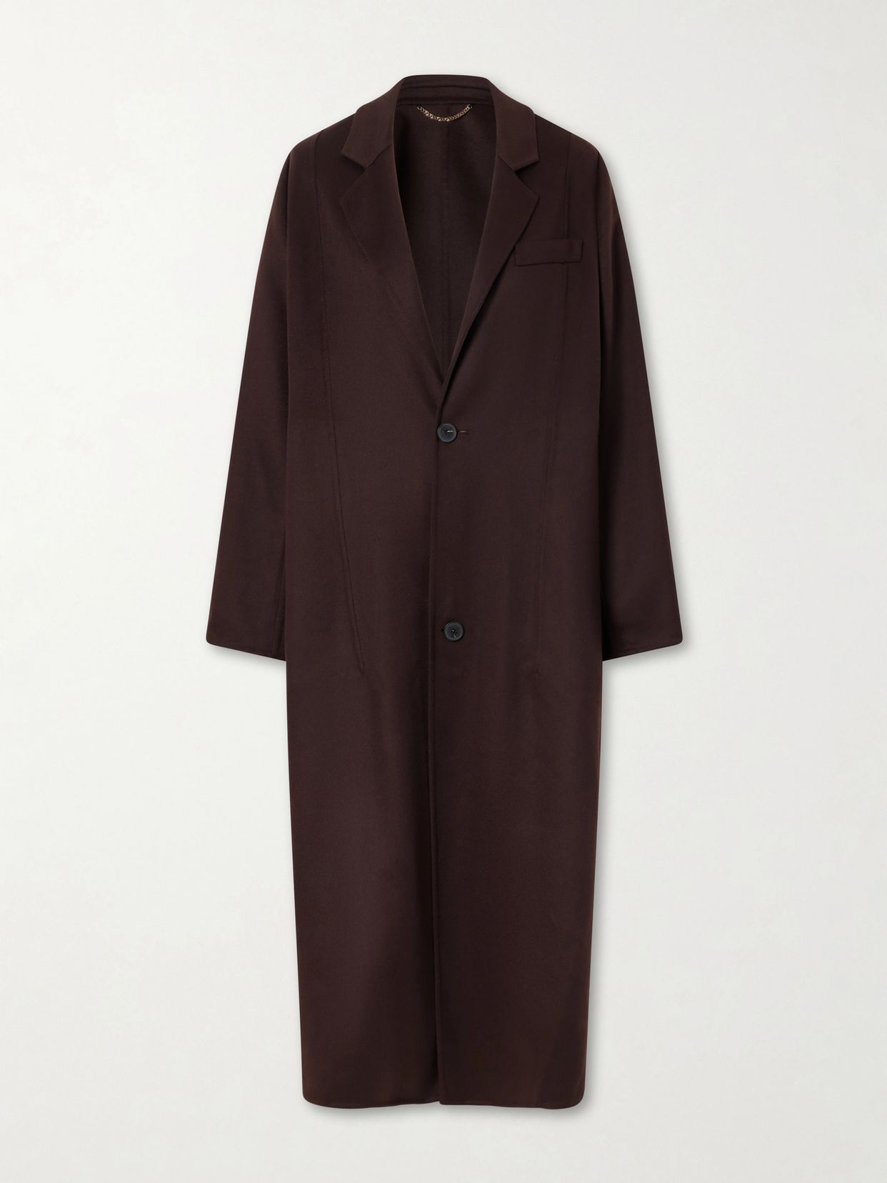 Wool-blend coat