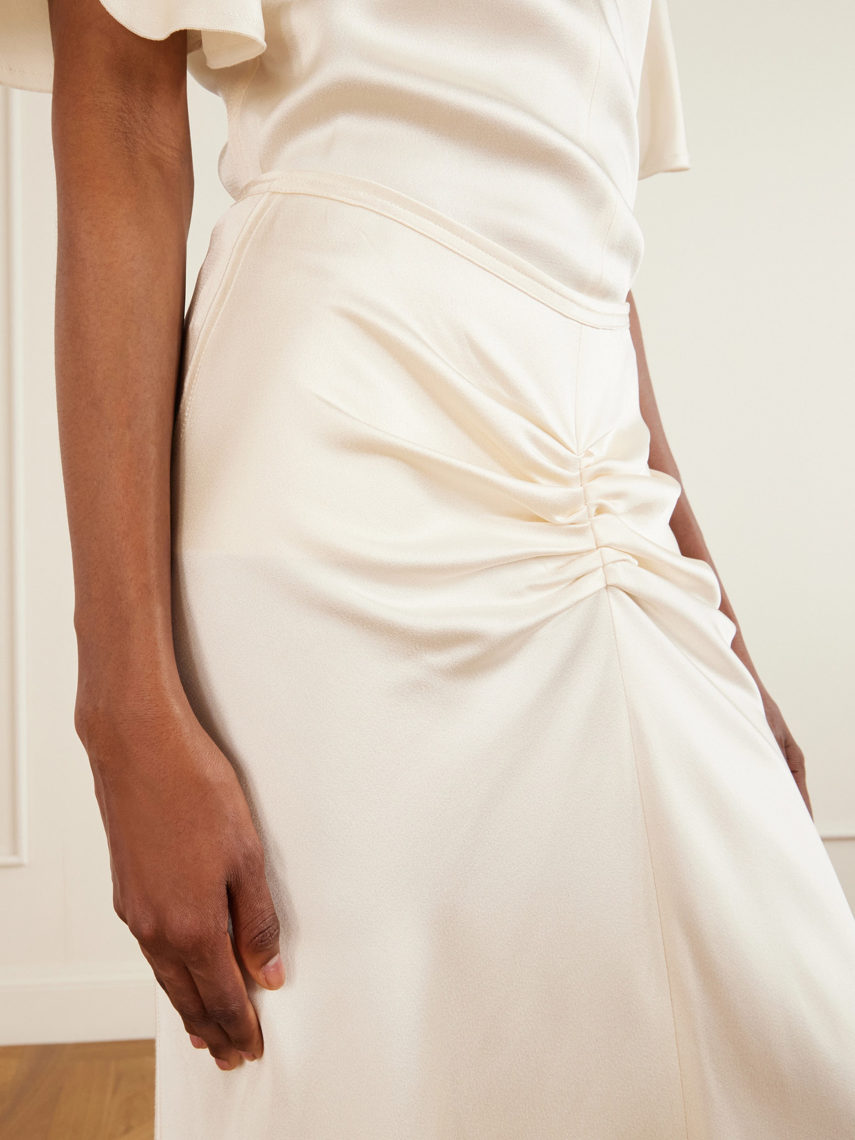 Bela Ruched Midi