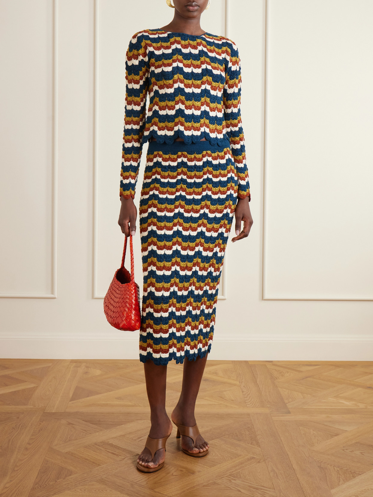Lucero Crocheted Cotton Blouse