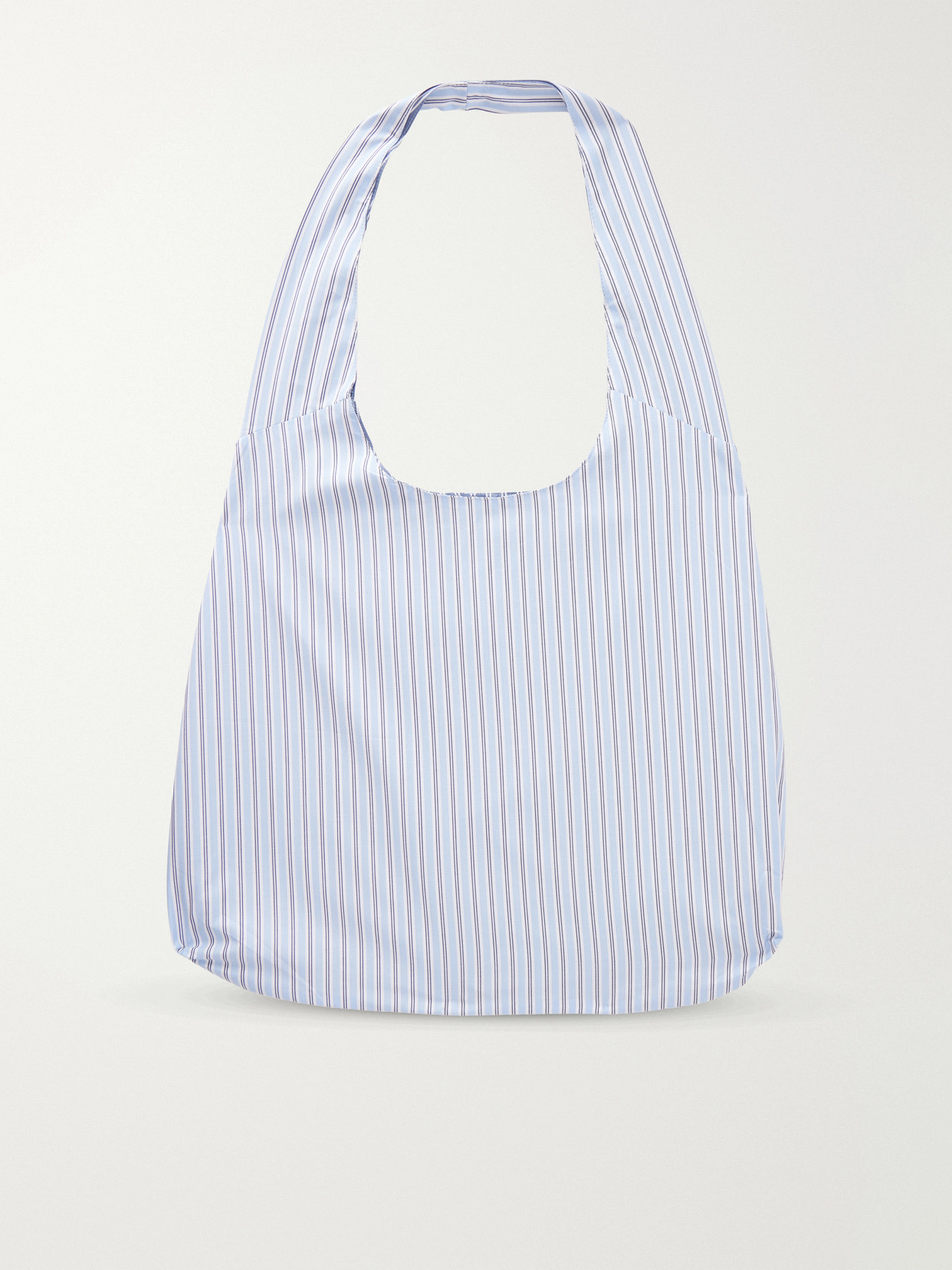 Port Striped Cotton Shoulder Bag
