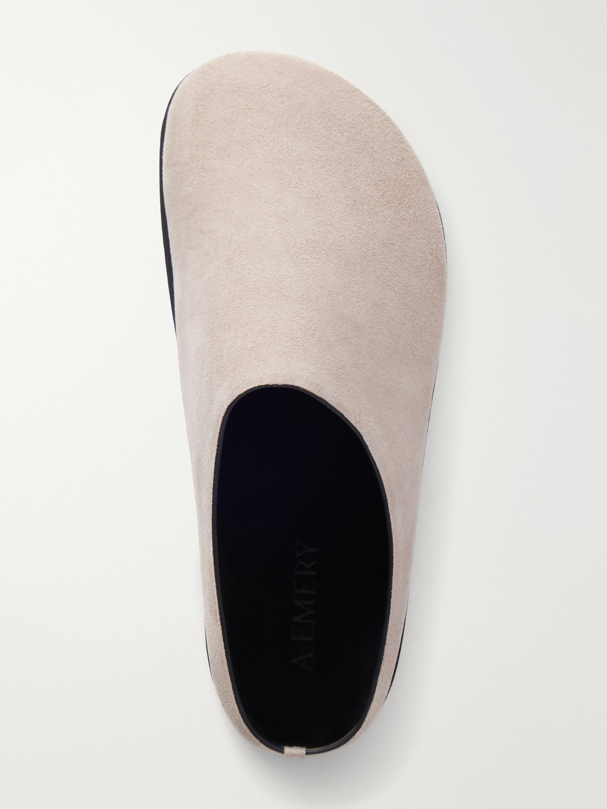 A.emery A. Emery Lou Clogs Greige Suede In Neutral