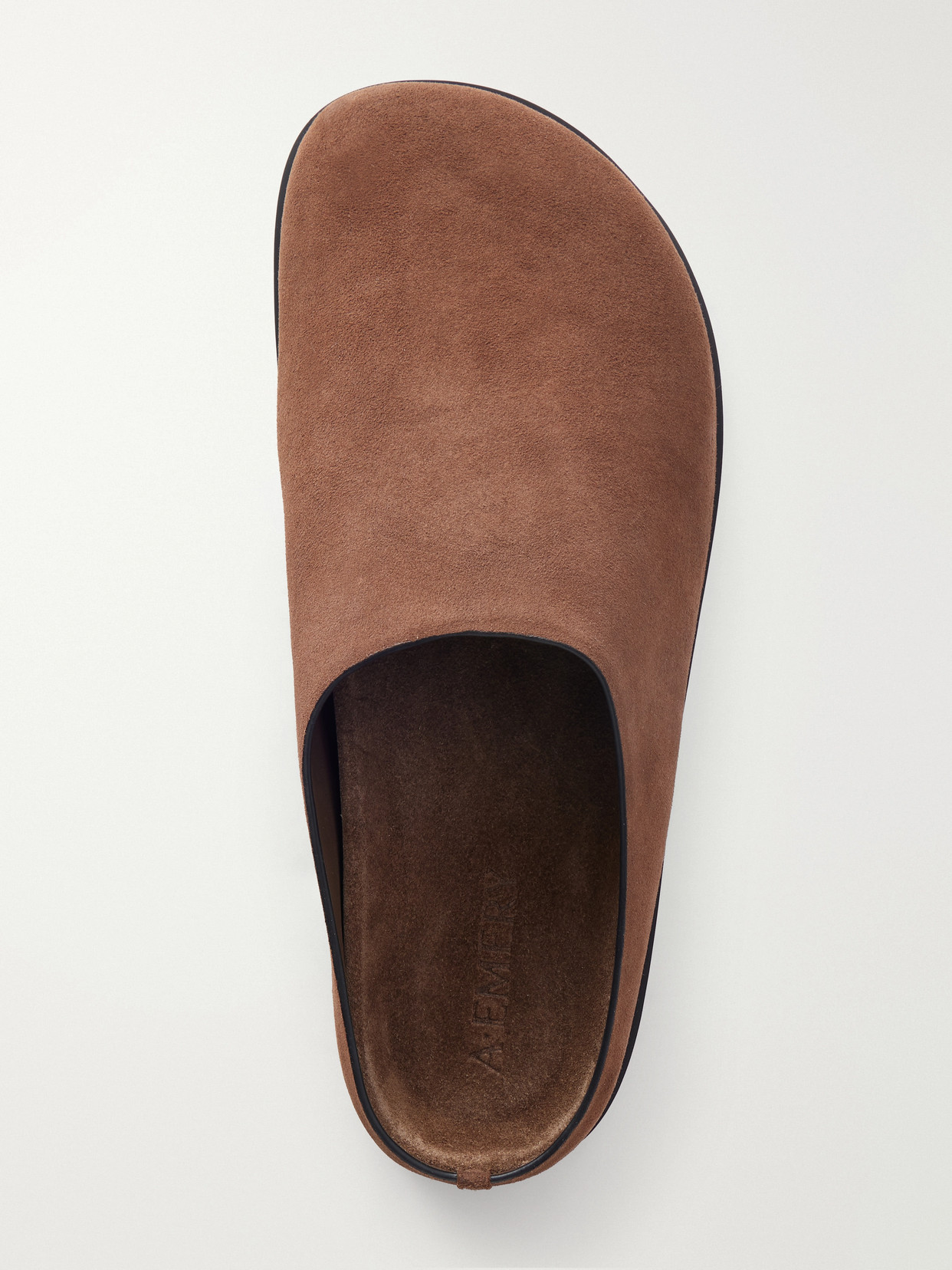 A.emery Lou Leather Clogs In Brown