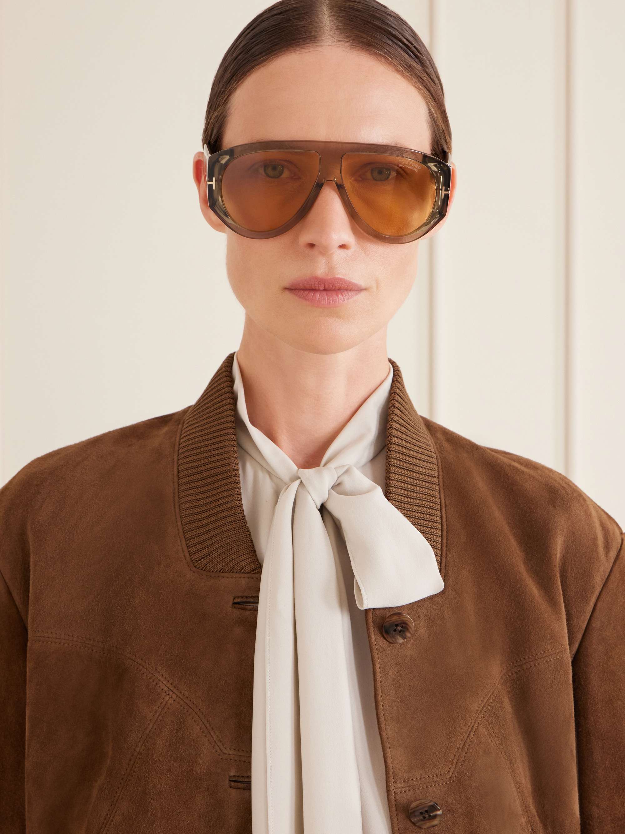TOM FORD EYEWEAR Bronson D-frame tortoiseshell acetate sunglasses