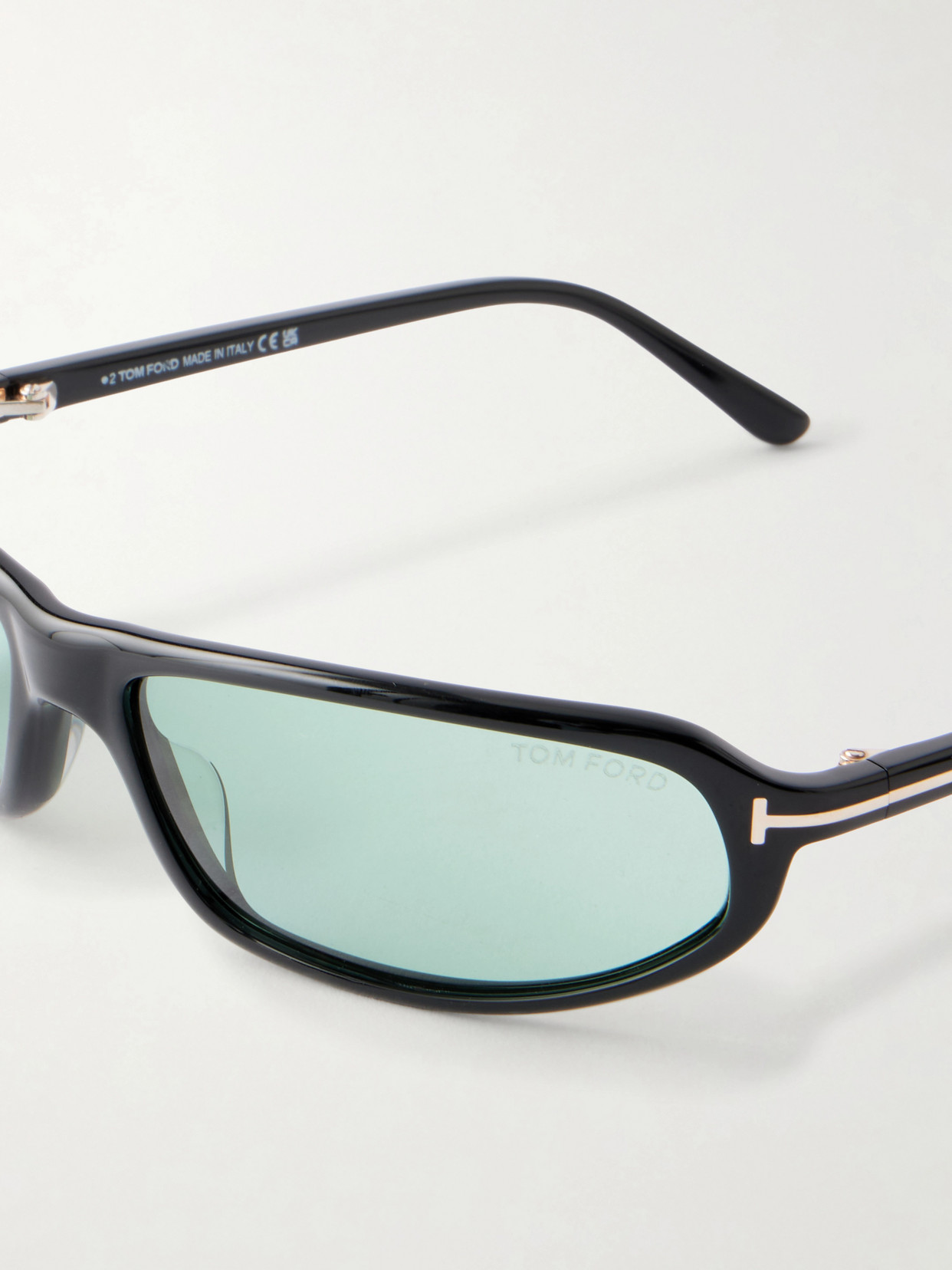 Tom Ford Addison-02 Rectangular-frame Acetate Sunglasses In Multi