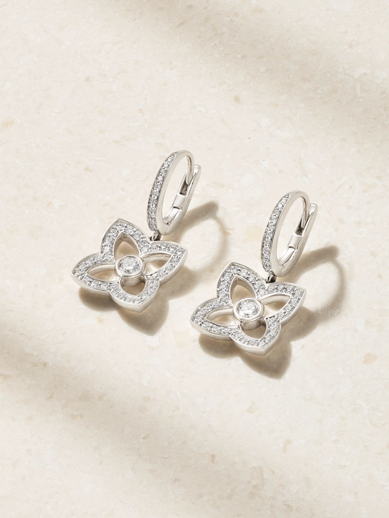 Jemma Wynne Anniversary Medium Diamond Wave Hoops