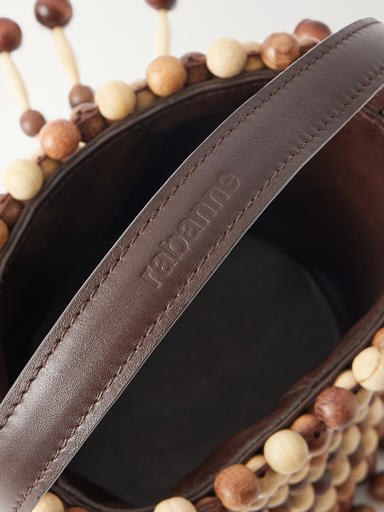 Mini Wood Shoulder Bag