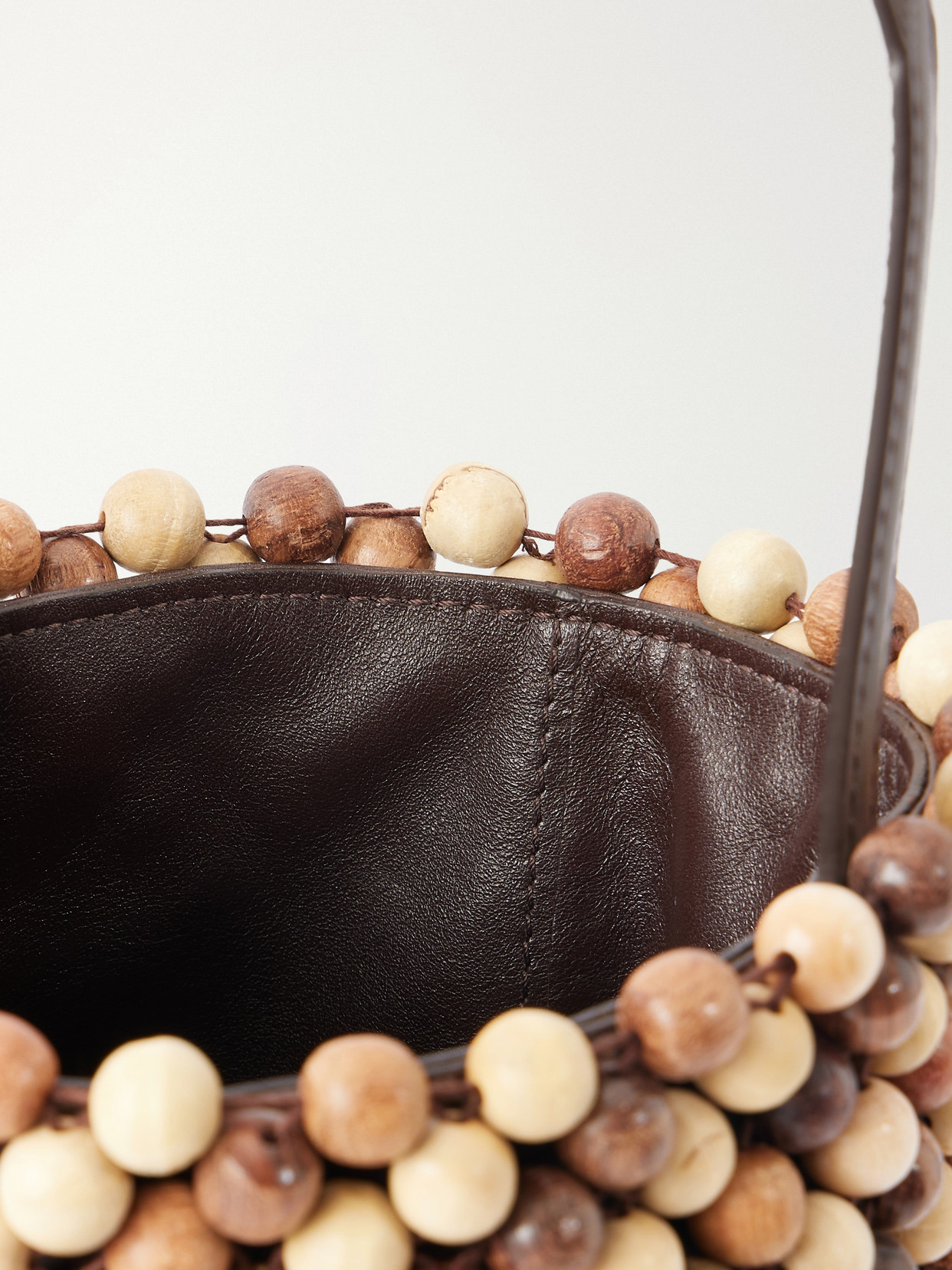 Mini Wood Shoulder Bag