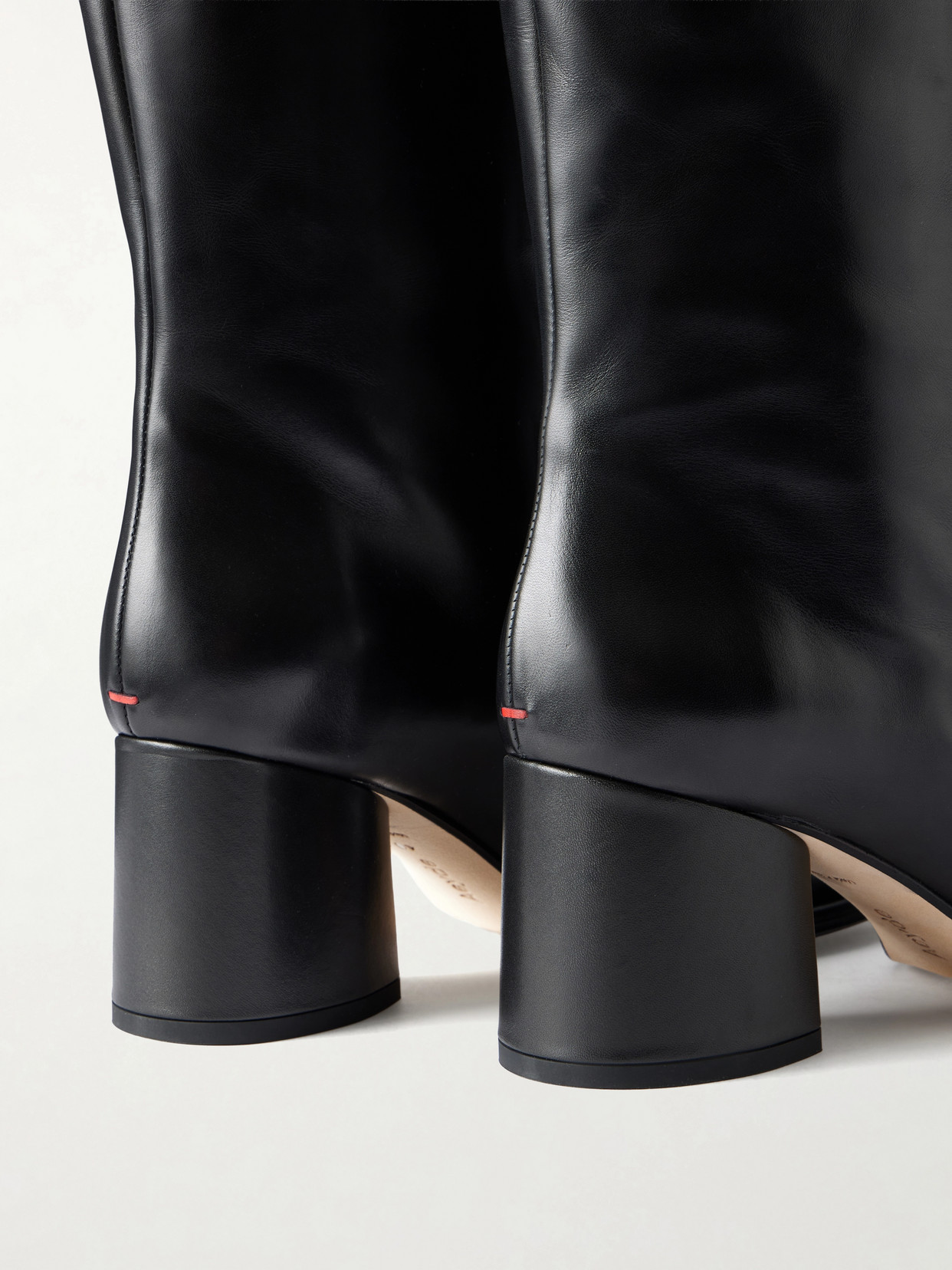 Almut Patent Leather Knee Boots