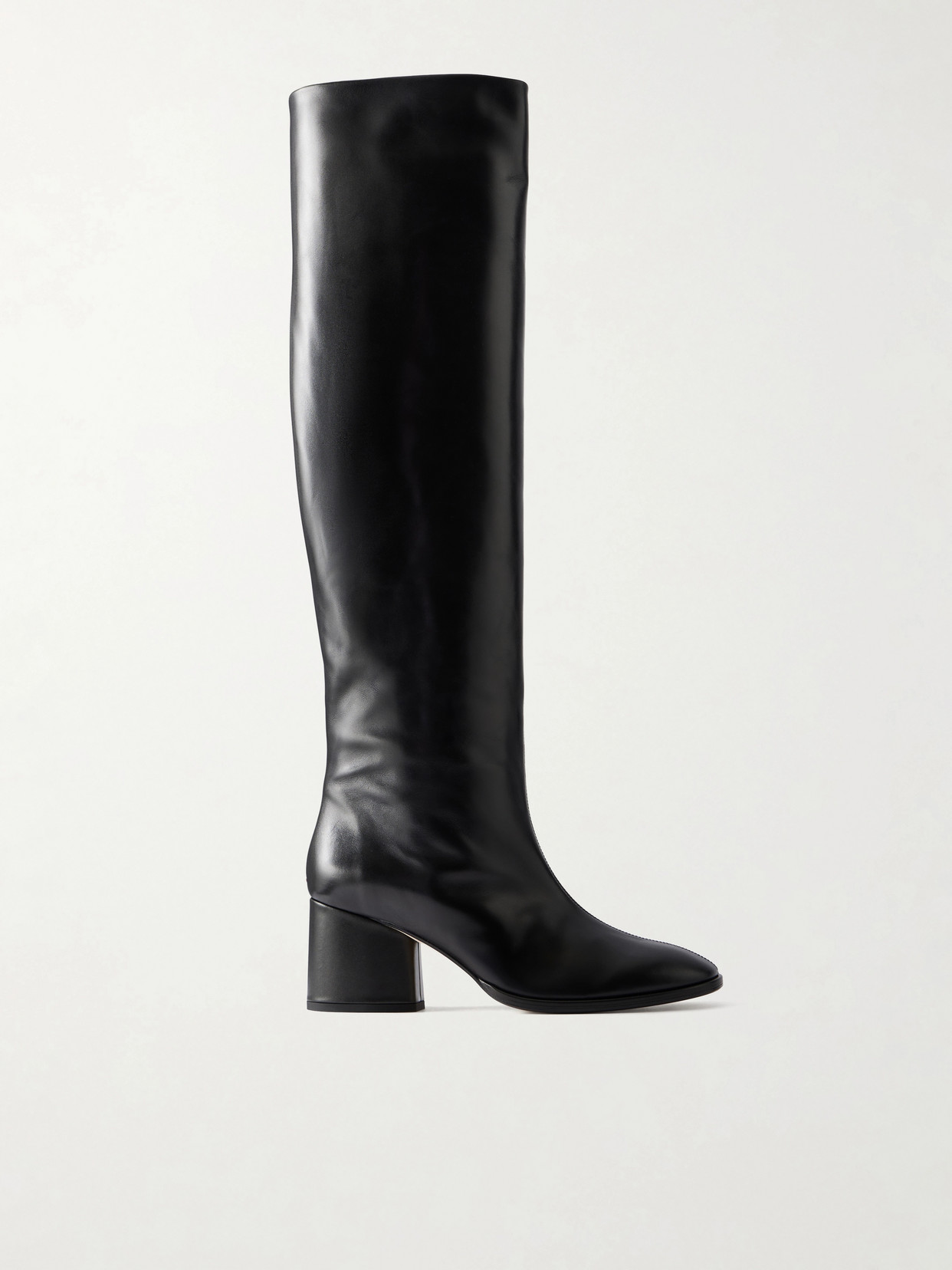 Almut Patent Leather Knee Boots
