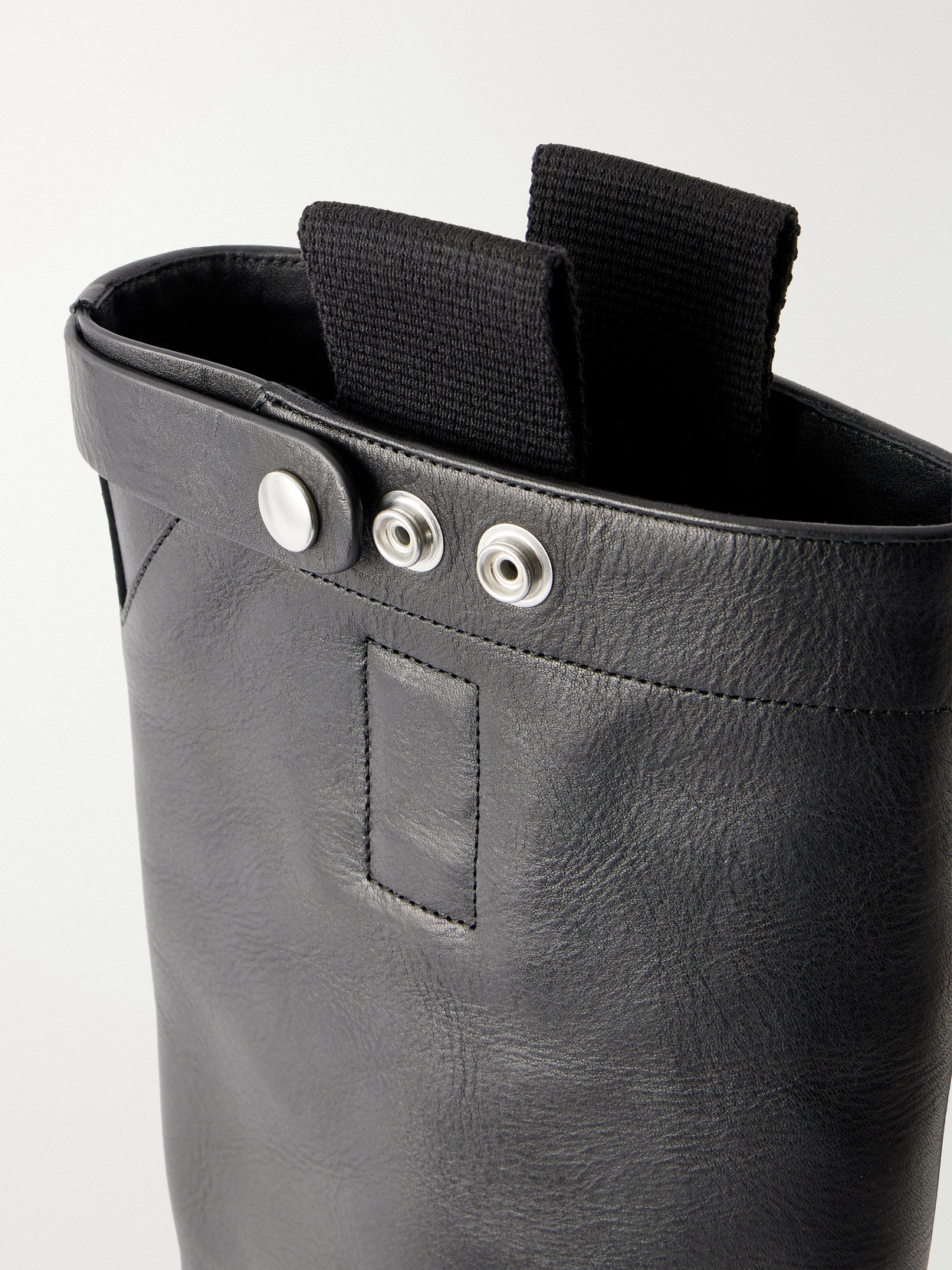 Leather Knee-High Boots