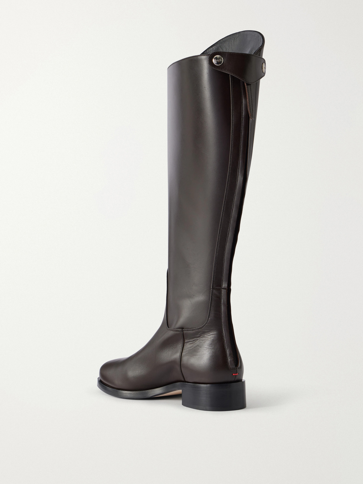 Hector Leather Knee Boots