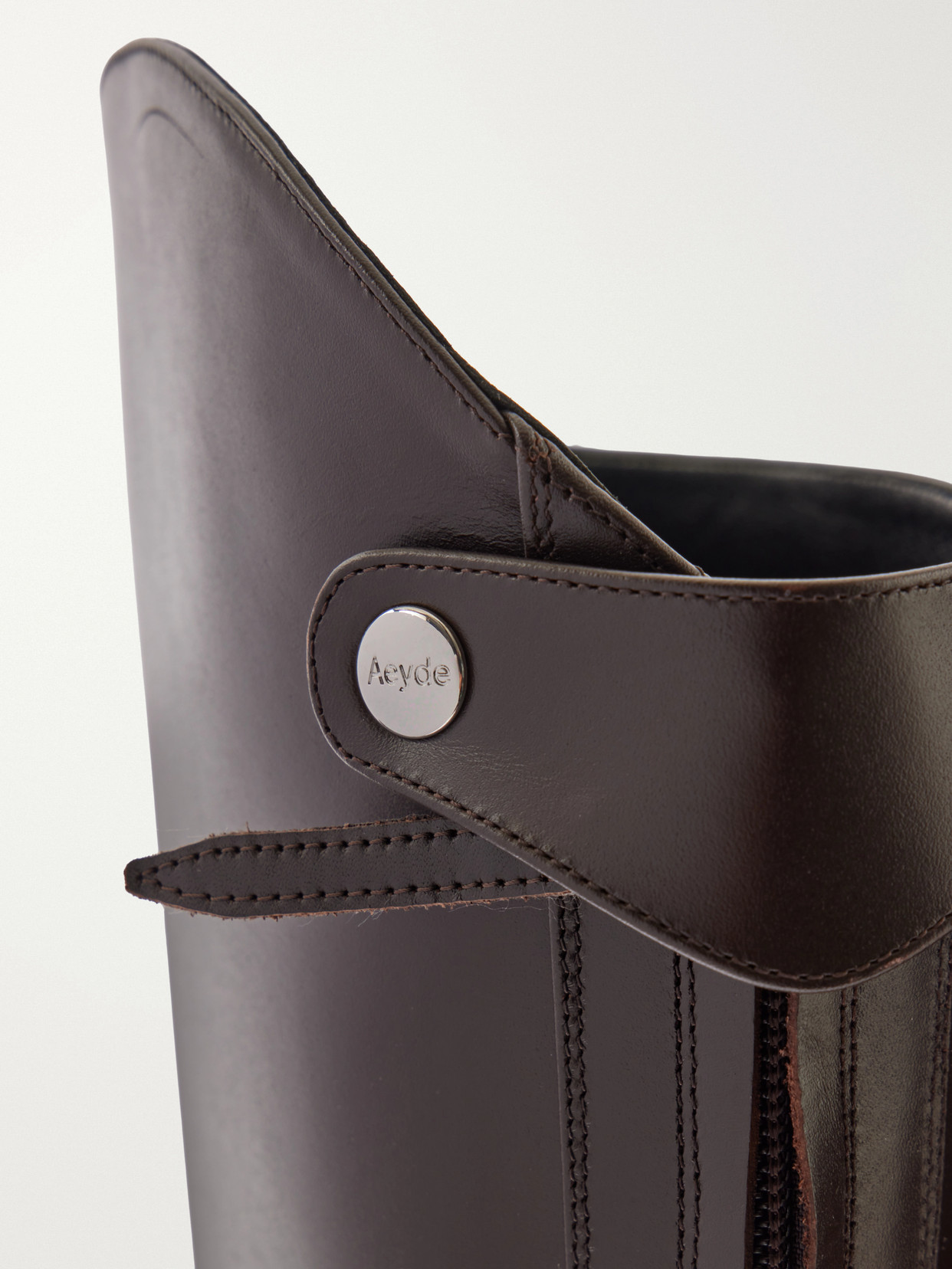Hector Leather Knee Boots