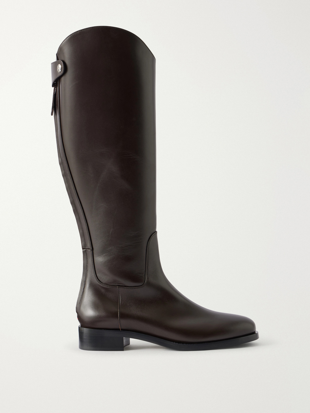Hector Leather Knee Boots