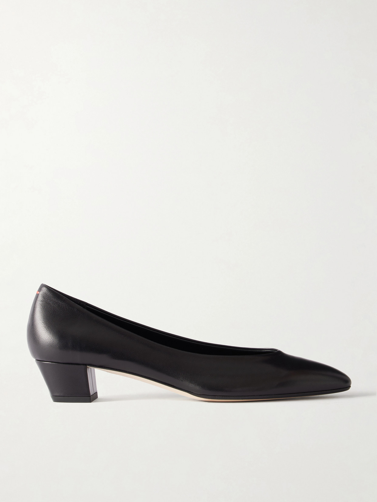 Aeyde Helia 35 Leather Pumps In Black
