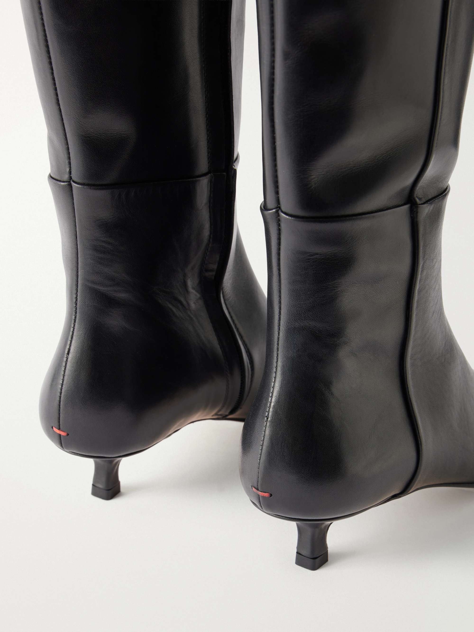 AEYDE Sabrina 35 leather knee-high boots | NET-A-PORTER