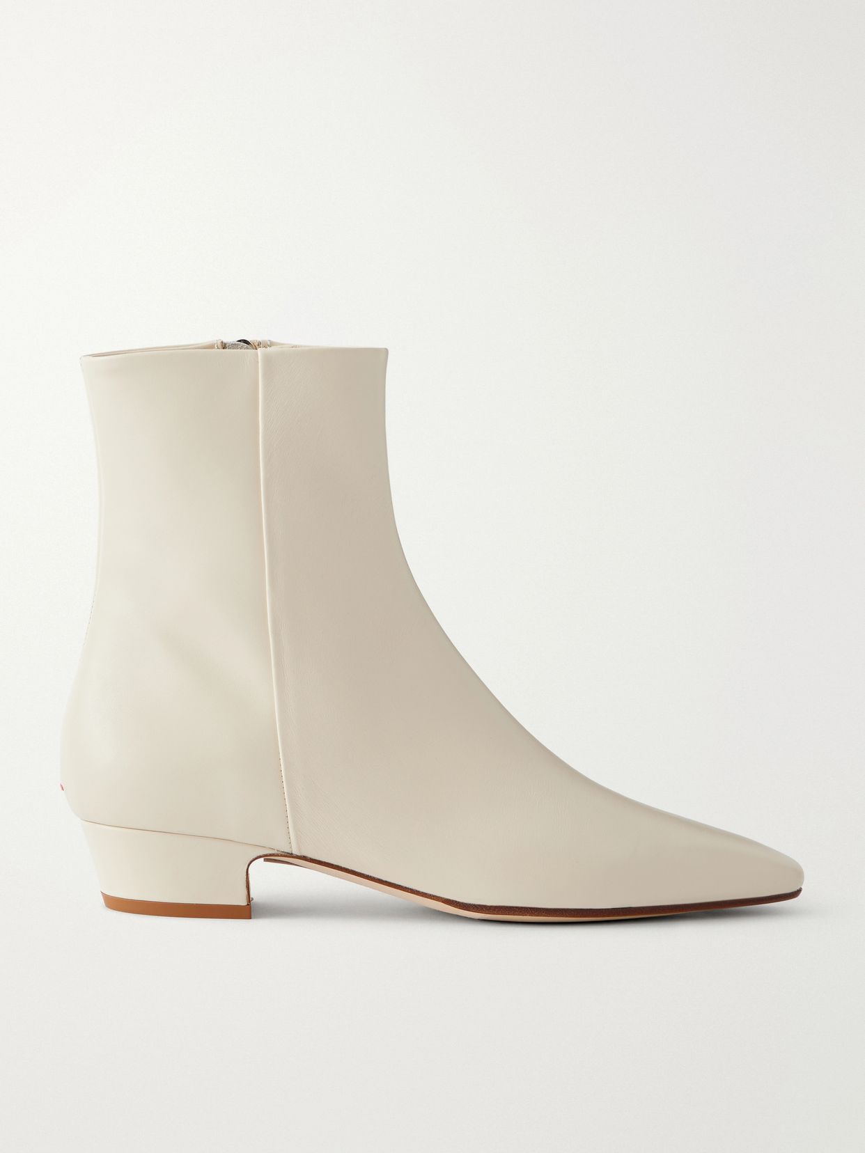 Lila leather ankle boots