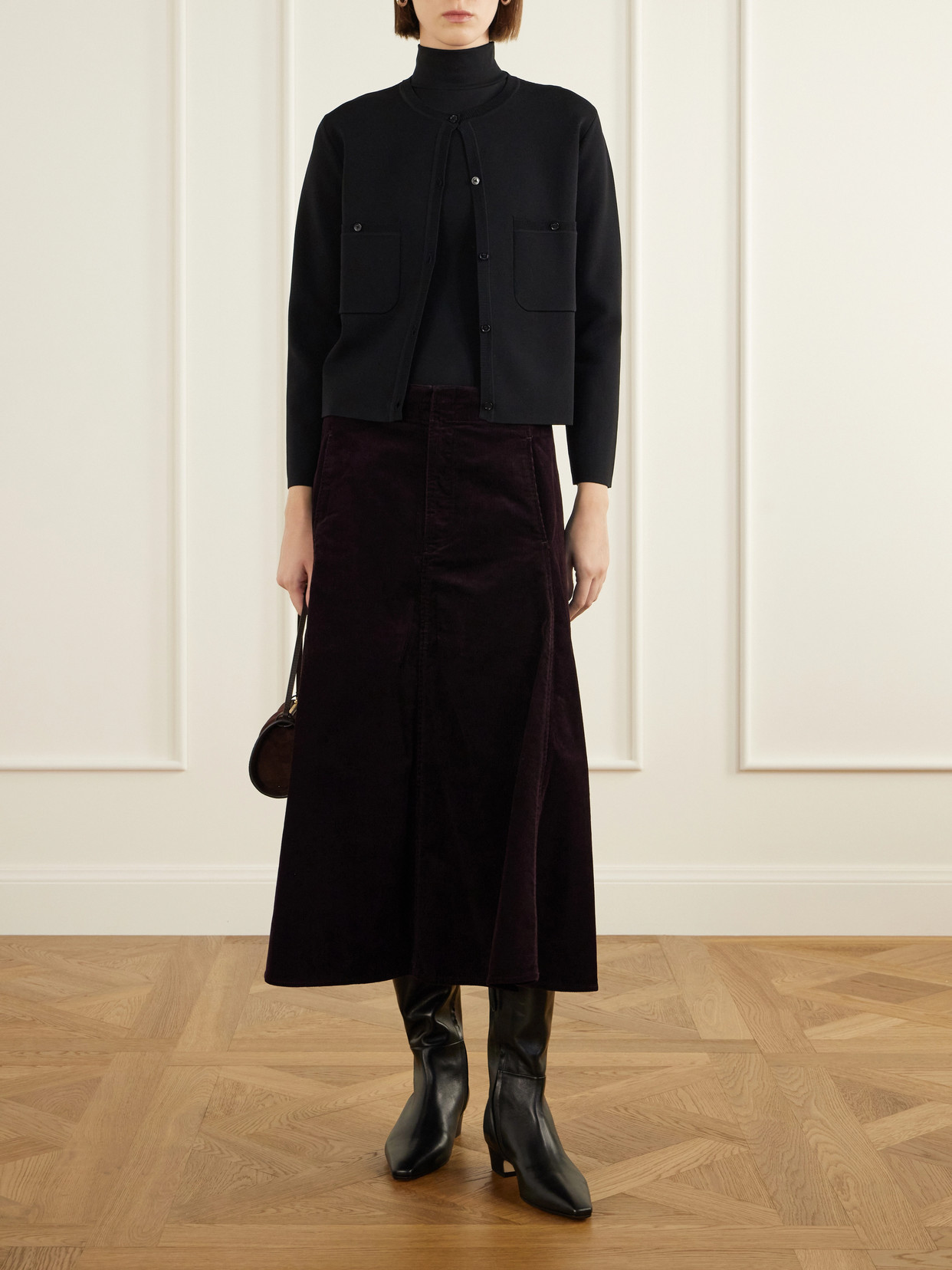 Ilaria Leather Knee- Boots