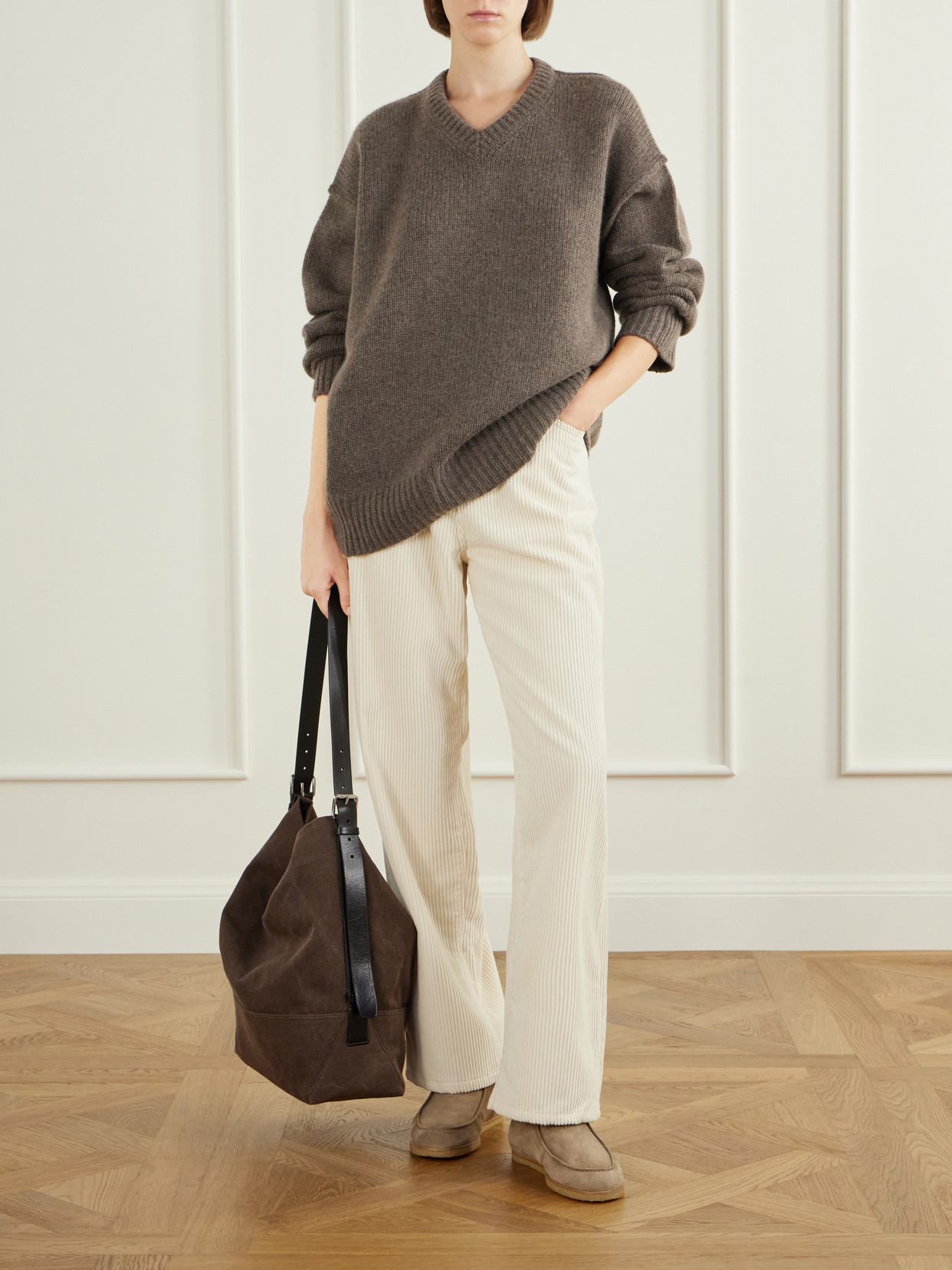 52 Shearling-Trimmed Ankle Boots