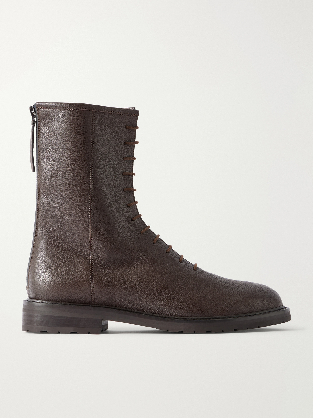 Legres 08 Leather Ankle Boots In Brown