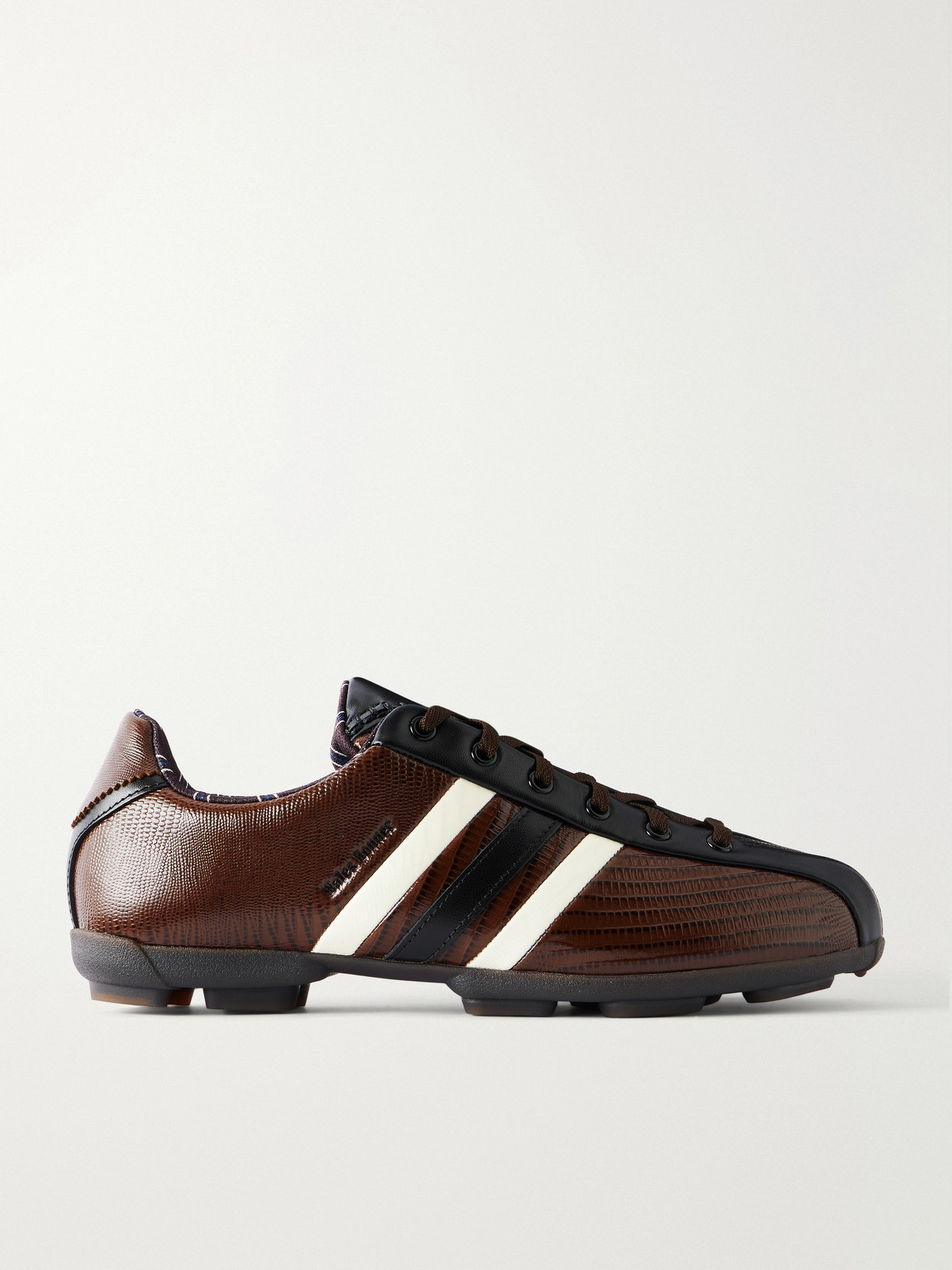 + Wales Bonner Y3 The Field Snake-Effect Sneakers