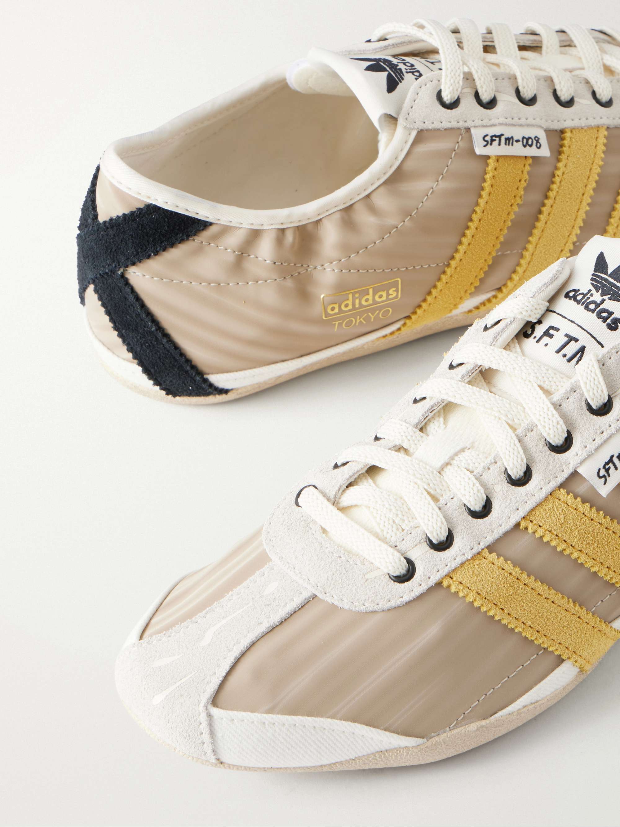 ADIDAS ORIGINALS + Song For The Mute Tokyo suede and leather