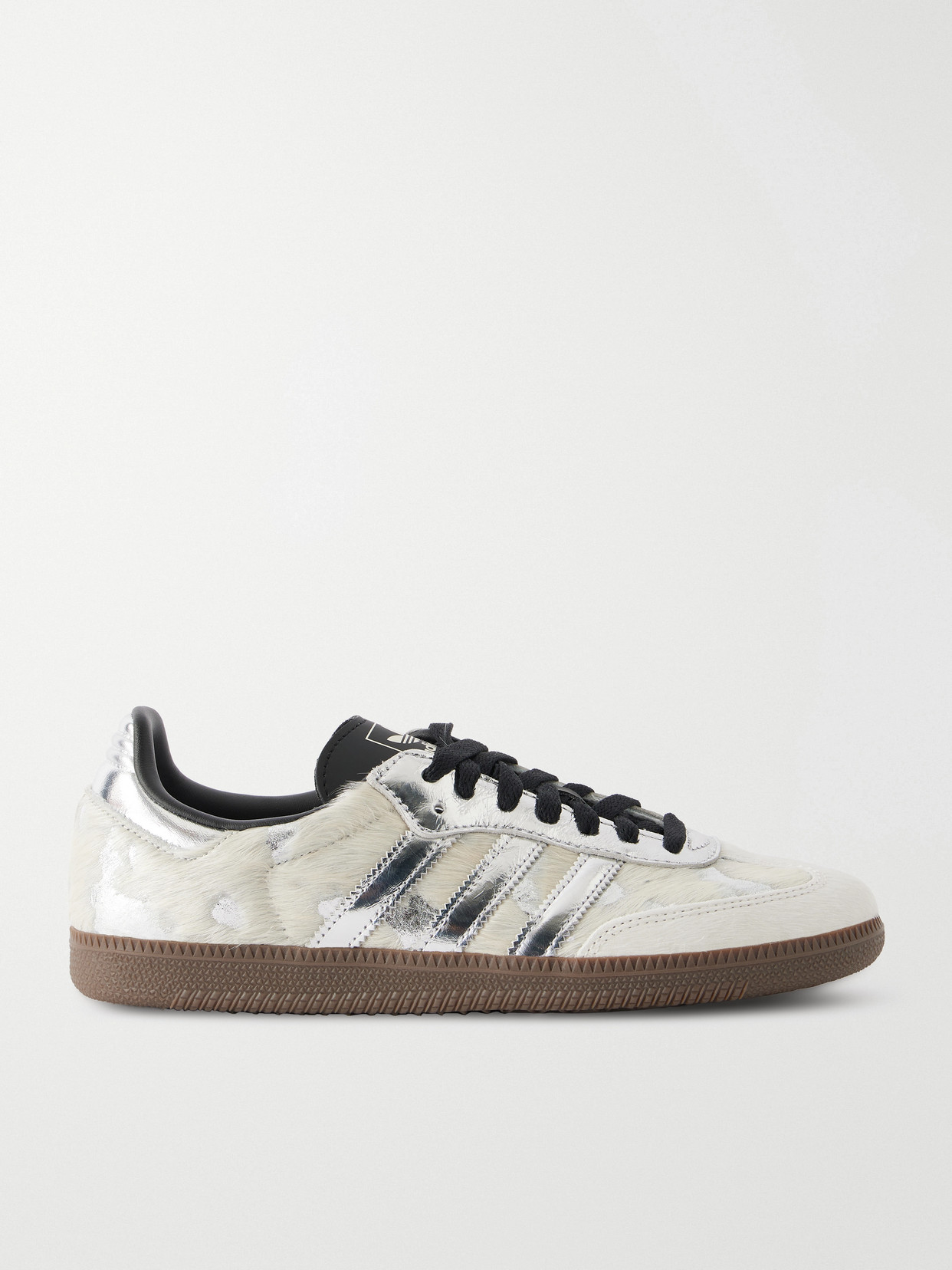 Samba Og Calf Hair-Trimmed Sneakers