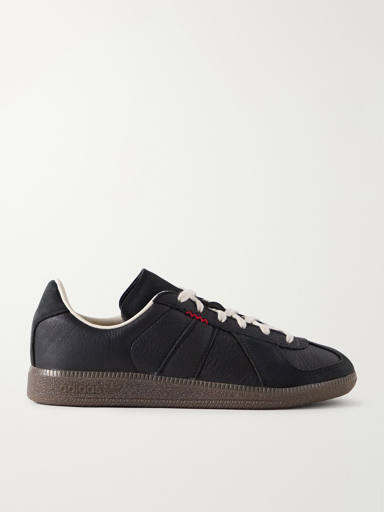 + HArtcopy BW Army leather sneakers