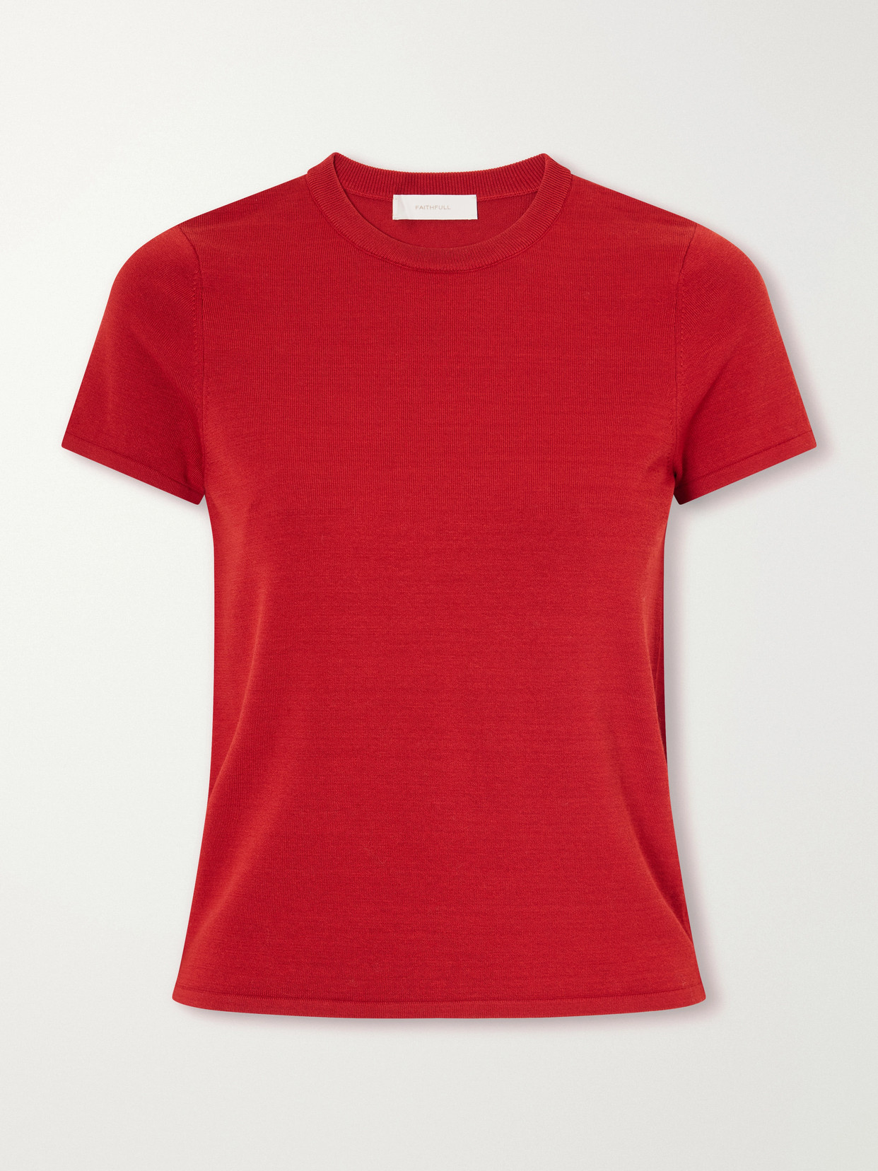Faithfull Leandra Jersey T-shirt In Yellow