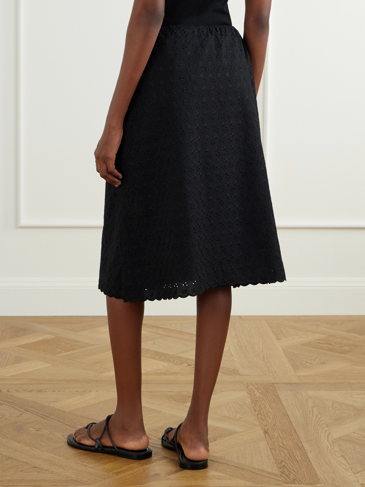 Santana Broderie Anglaise Midi