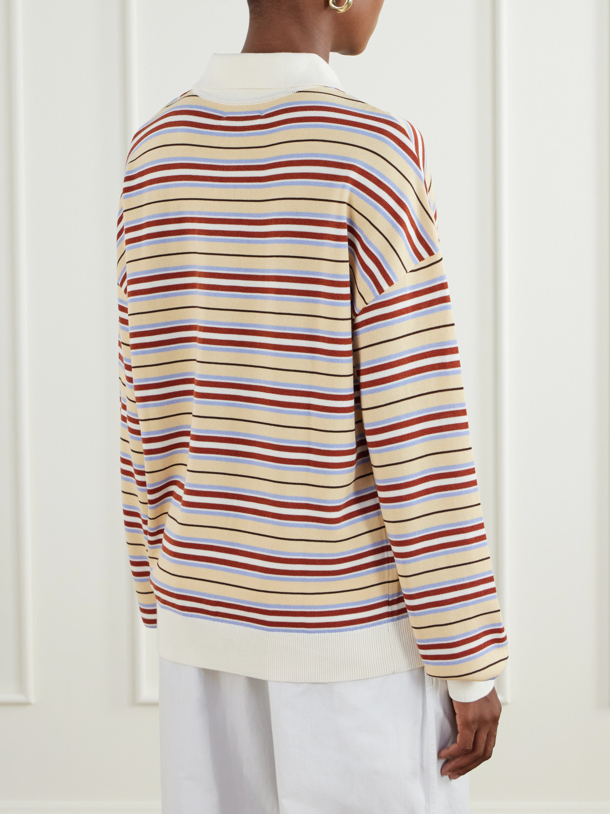 Harlow Striped Polo