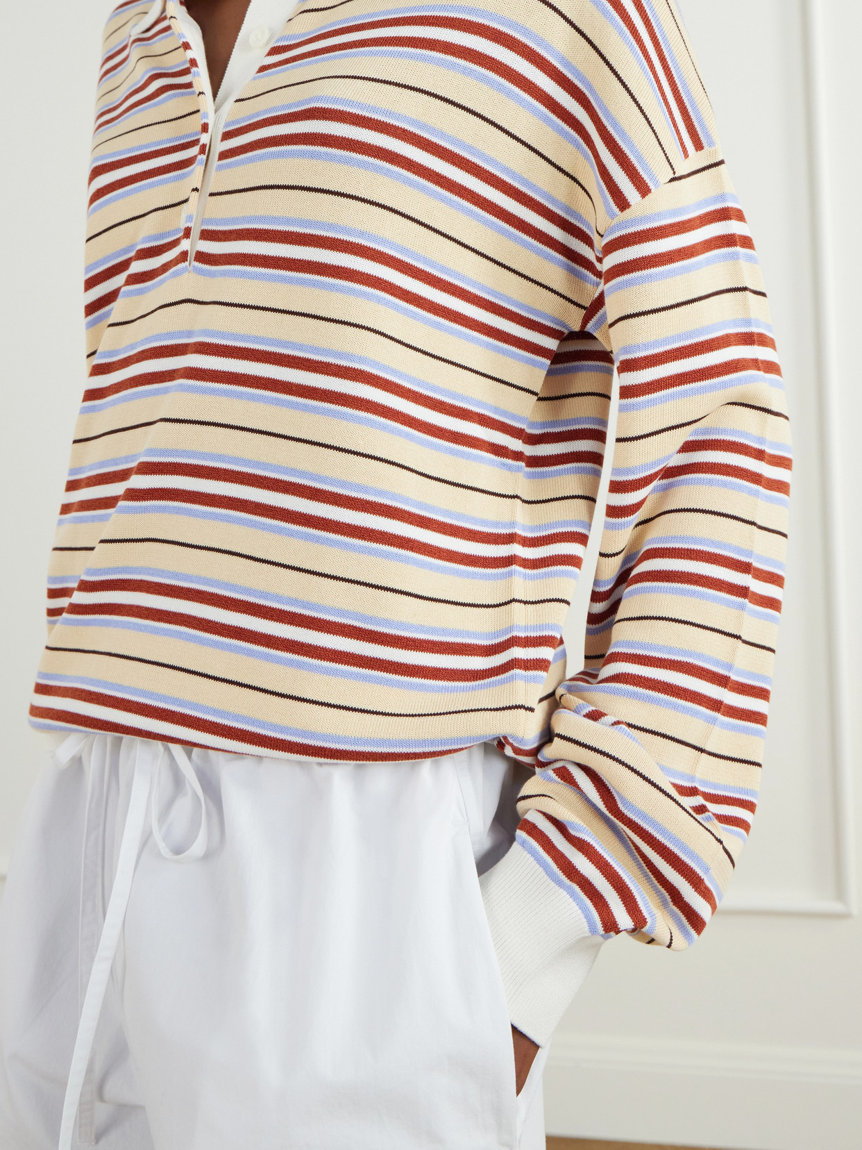 Harlow Striped Polo