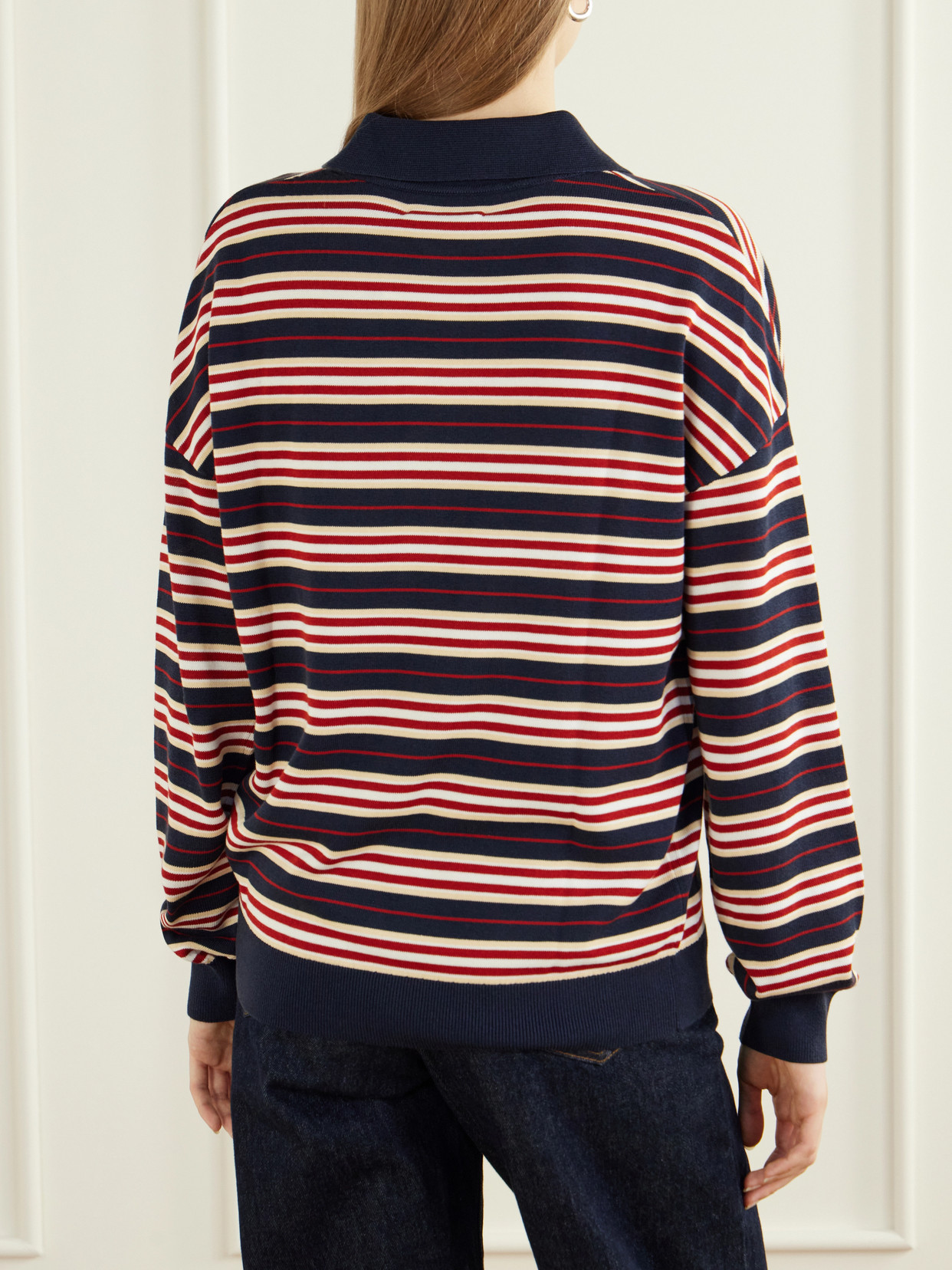 Harlow Striped Polo