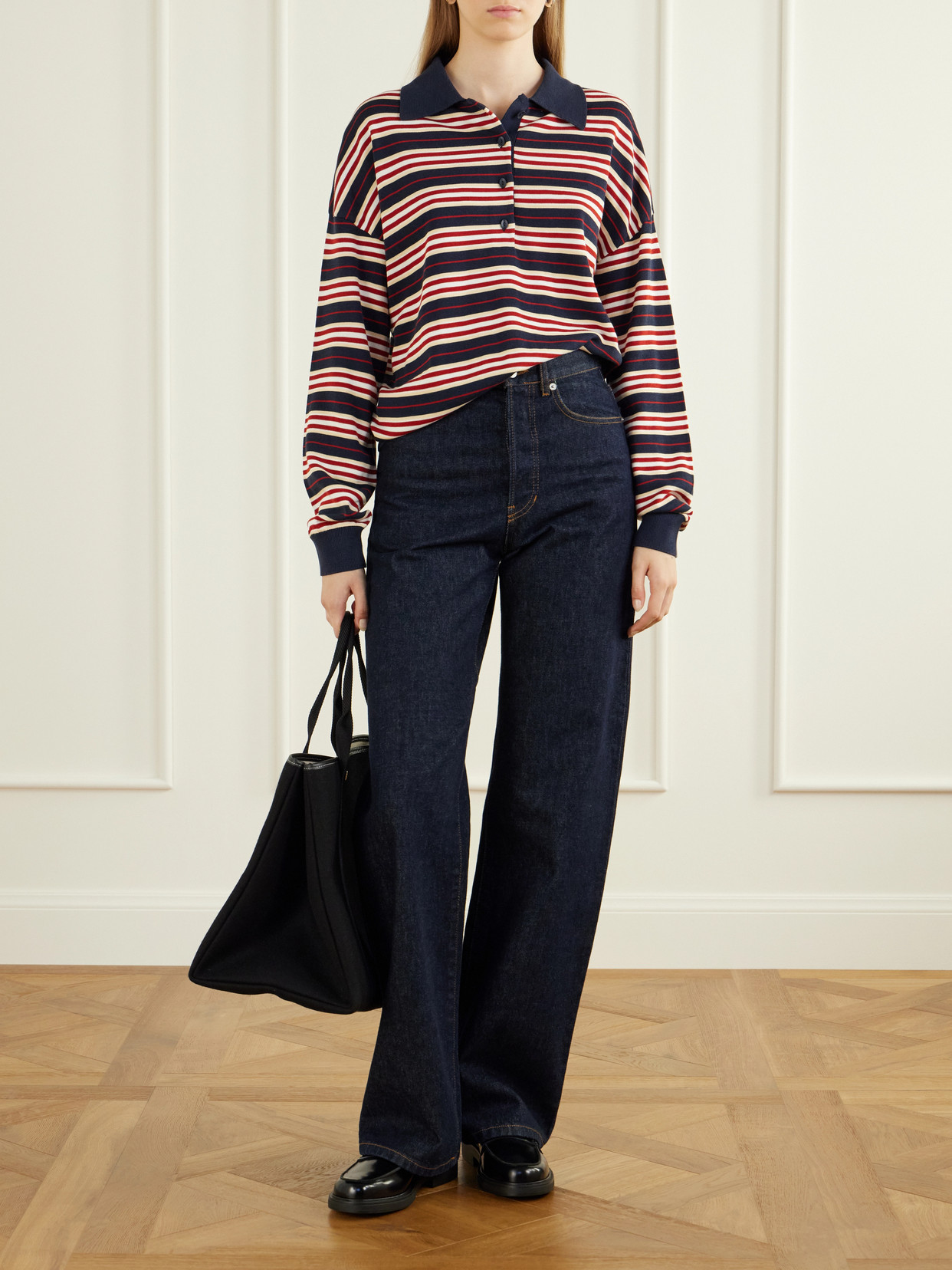 Harlow Striped Polo