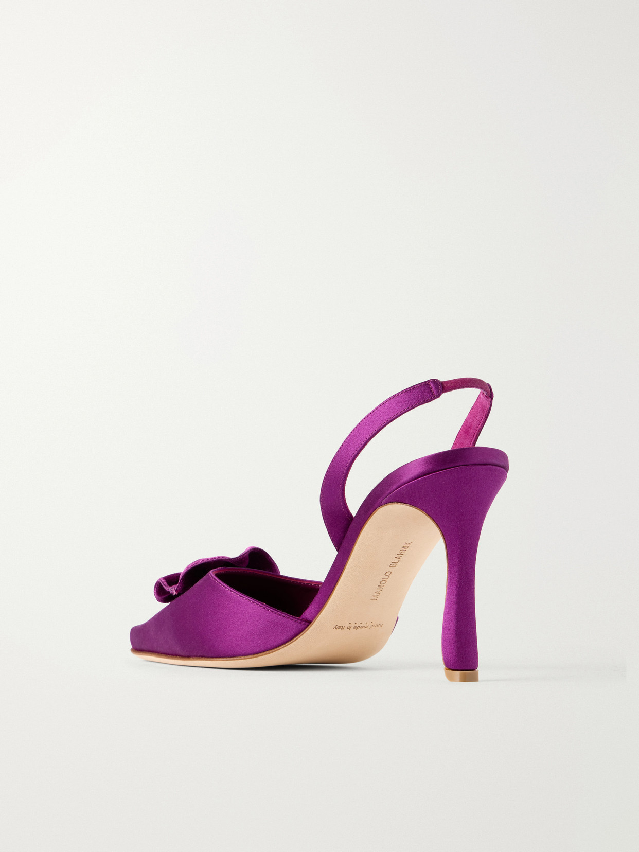 Caulosli 90 Velvet-Trimmed Slingback