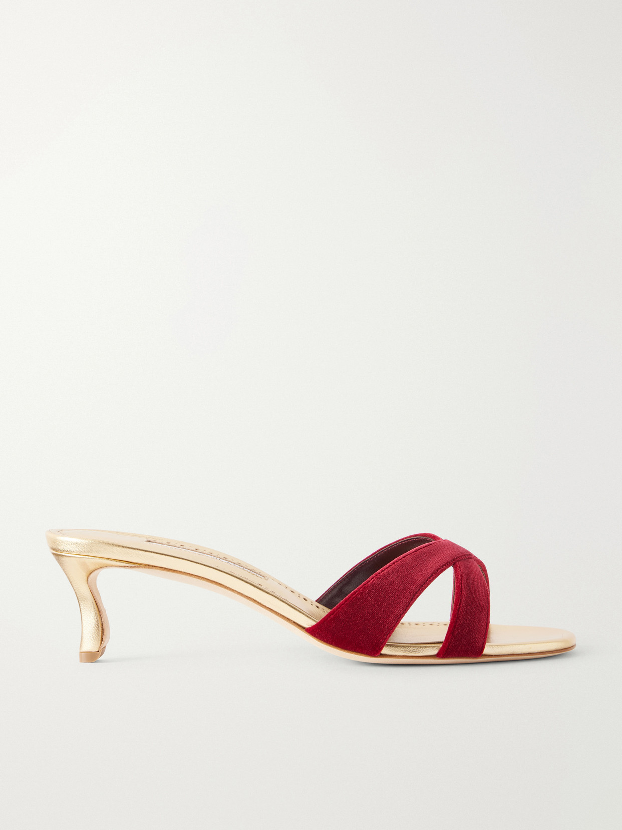 Callydramu 50 Velvet Sandals