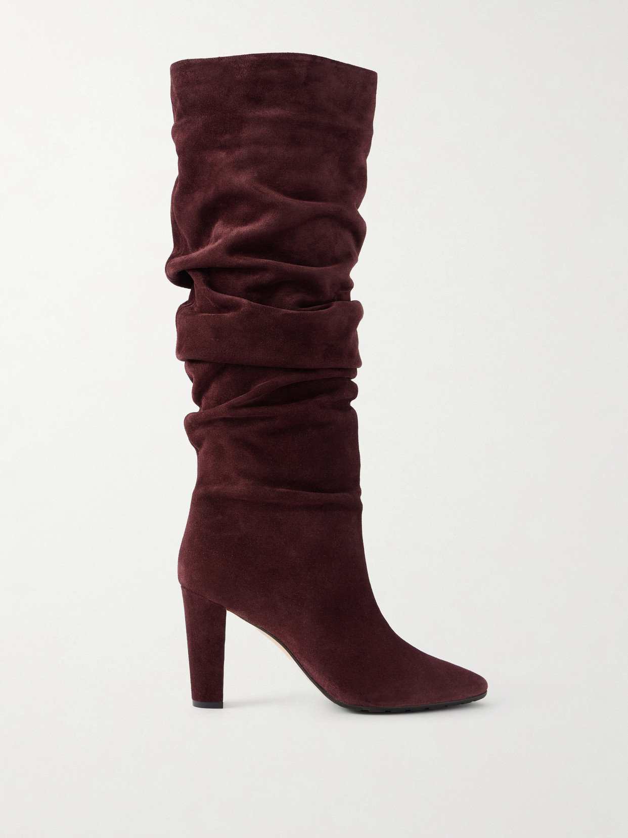 Manolo Blahnik Calassohi 90 Suede Knee Boots In Multi