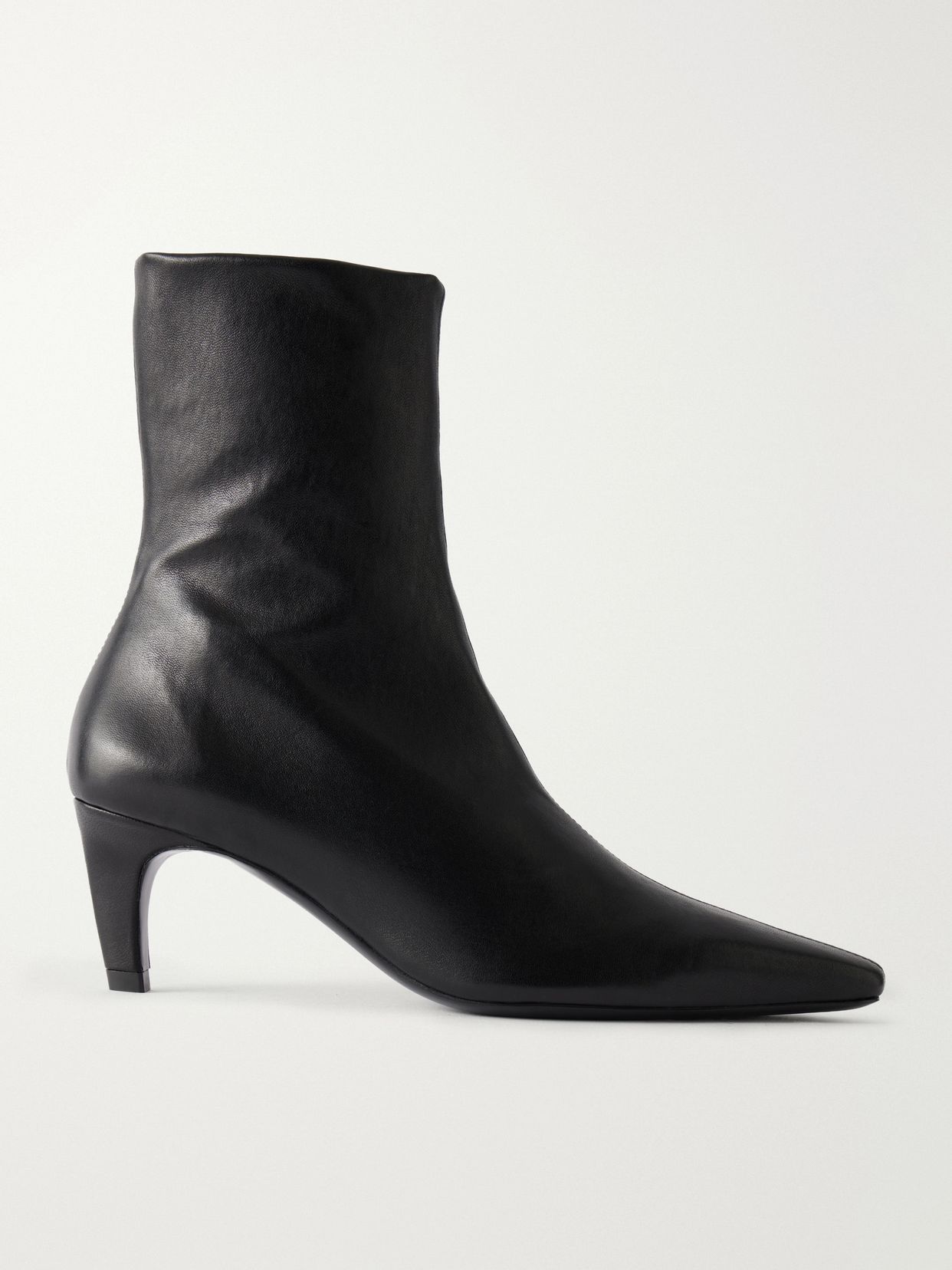cave leather ankle boots