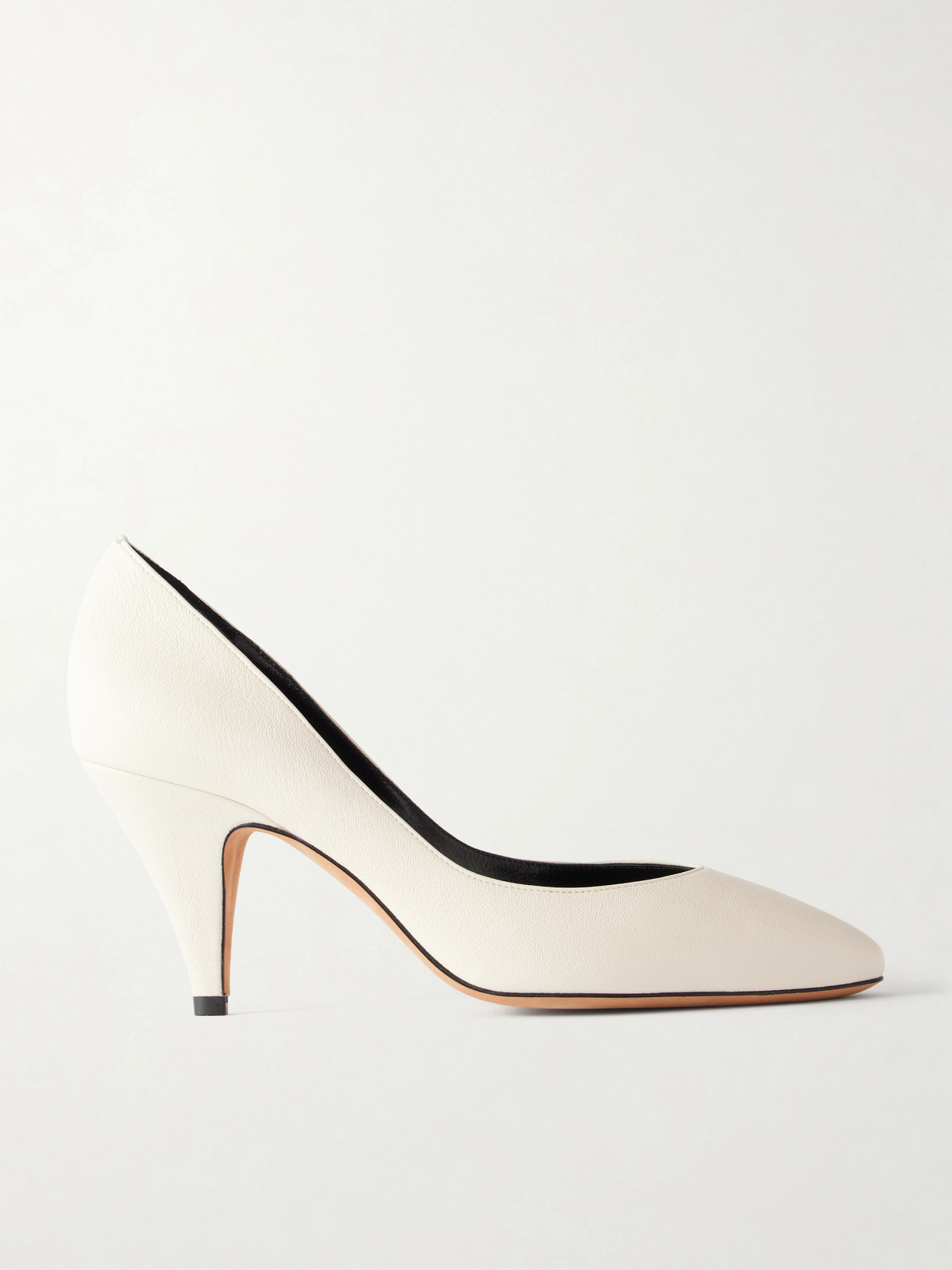 Jude Haze 80 Leather Pumps In Neutrals