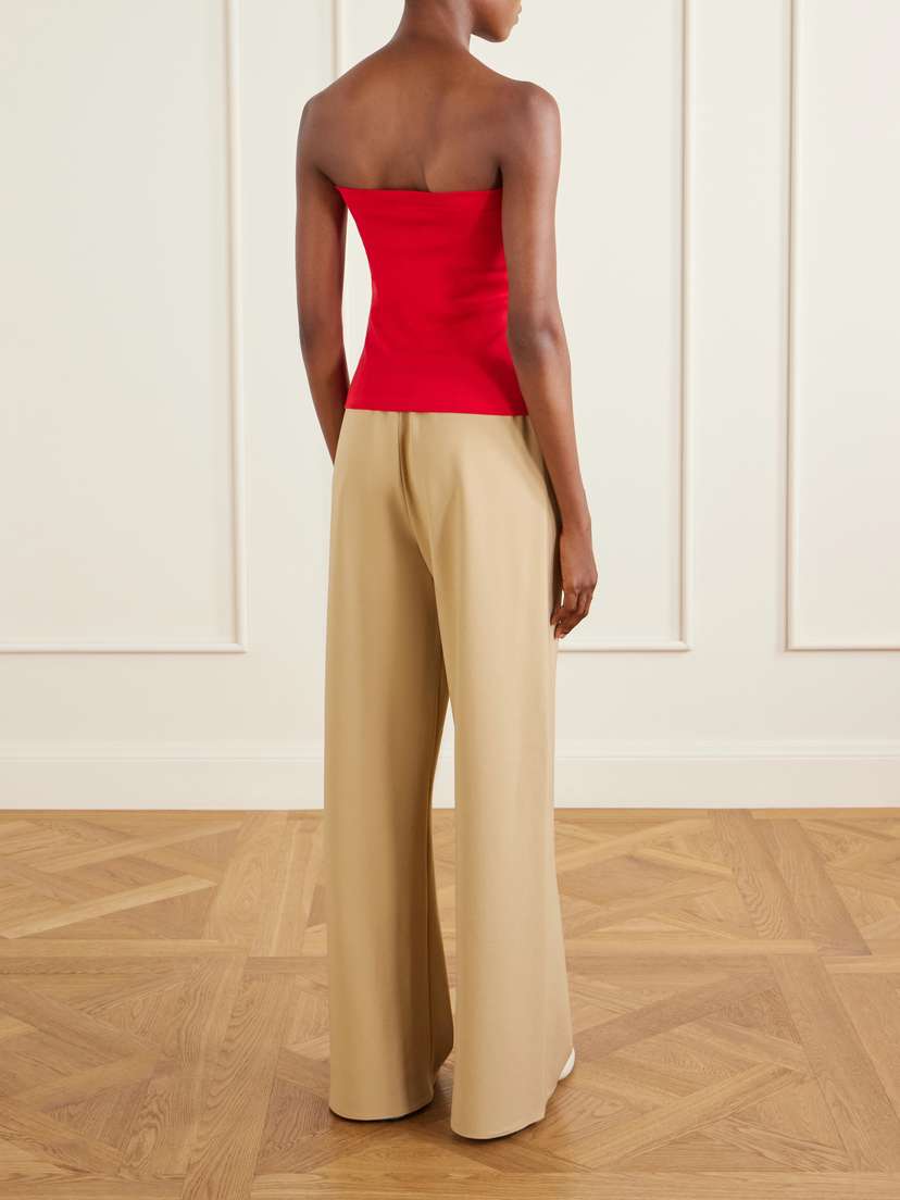 FLORE FLORE Bes Strapless Organic Cotton-jersey Top | Thumbnail 4 FLORE FLORE Bes Strapless Organic Cotton-jersey Top | Thumbnail 4
